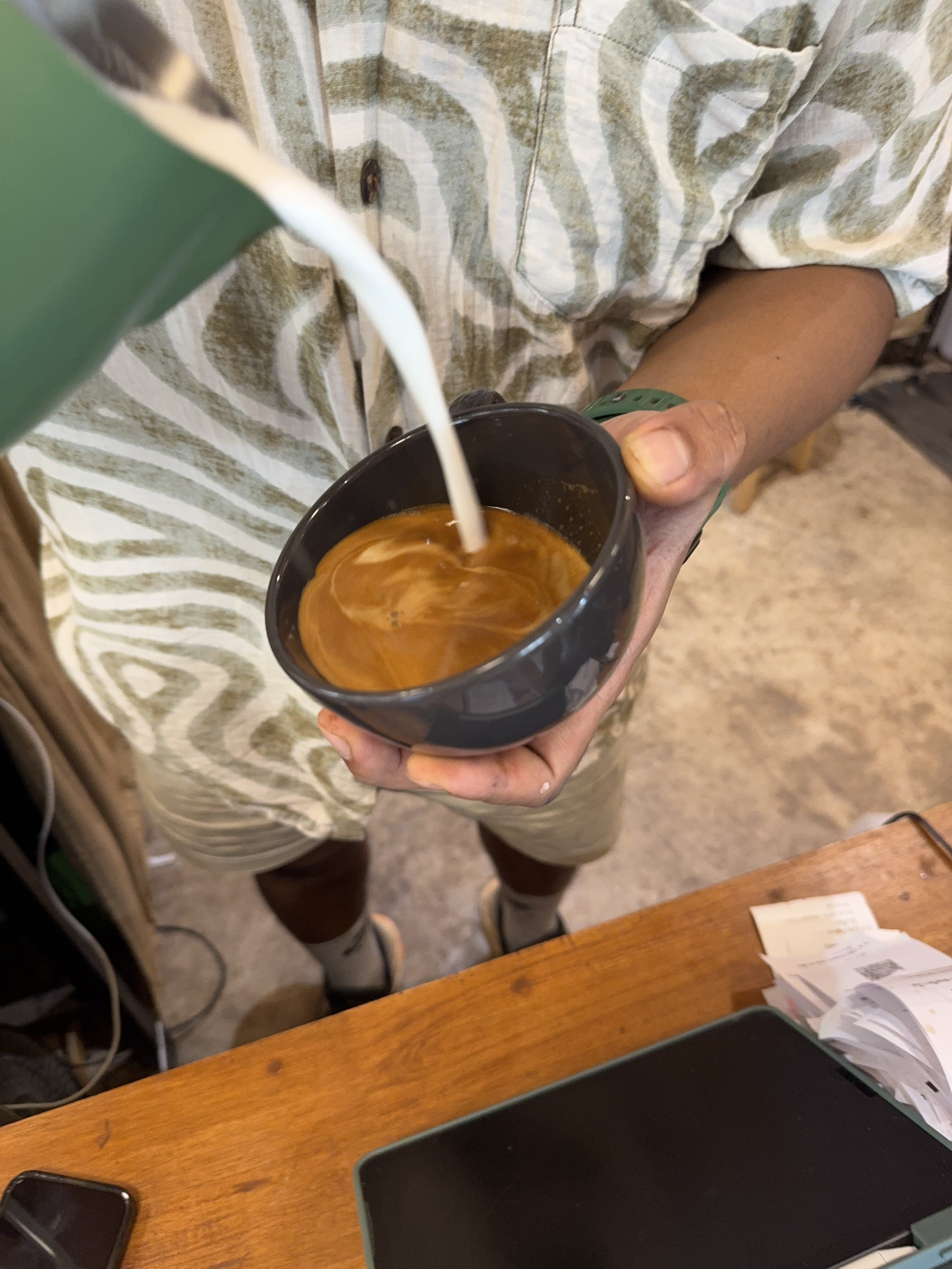 Coffee burst animation frame 16