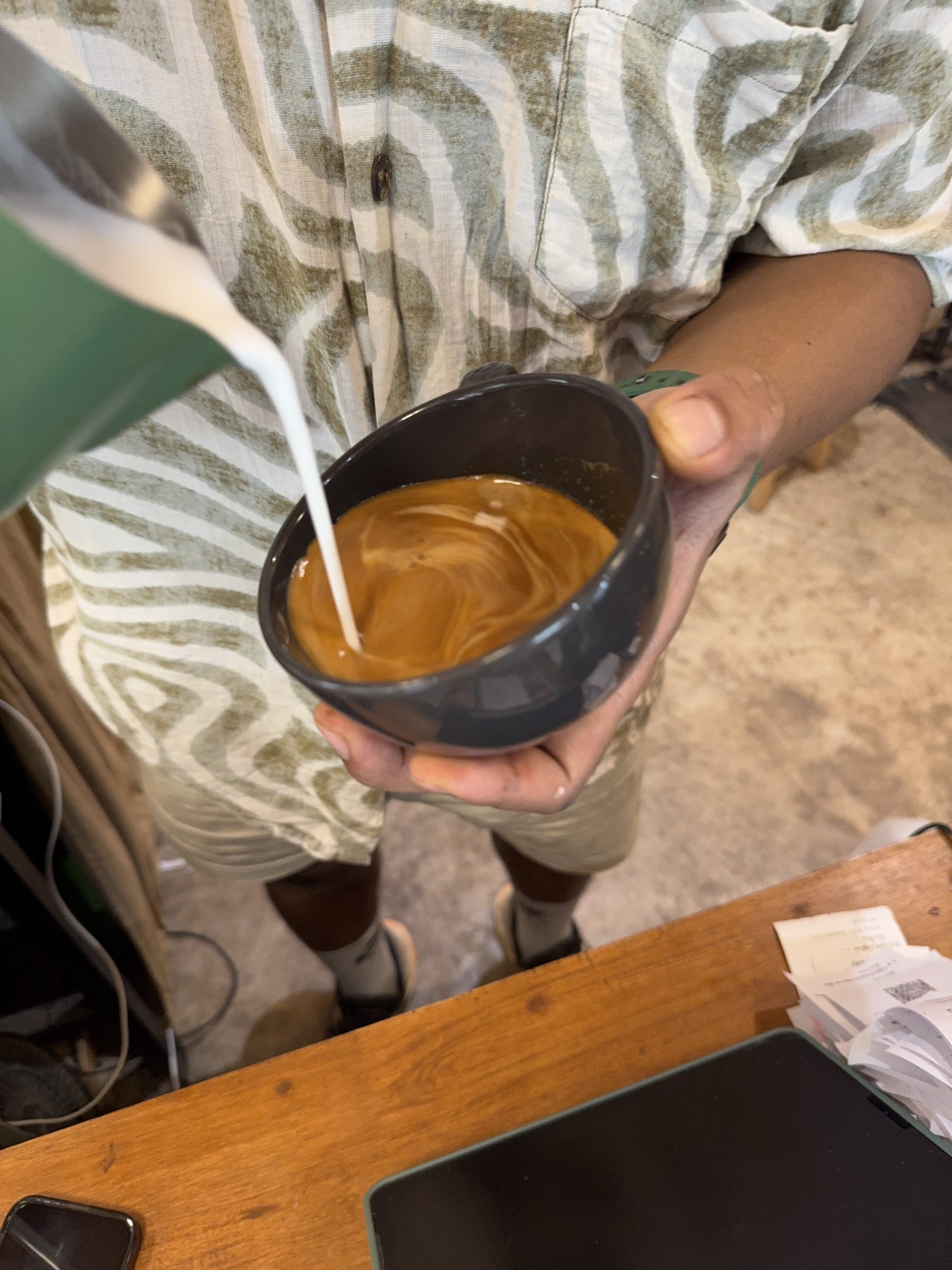 Coffee burst animation frame 20