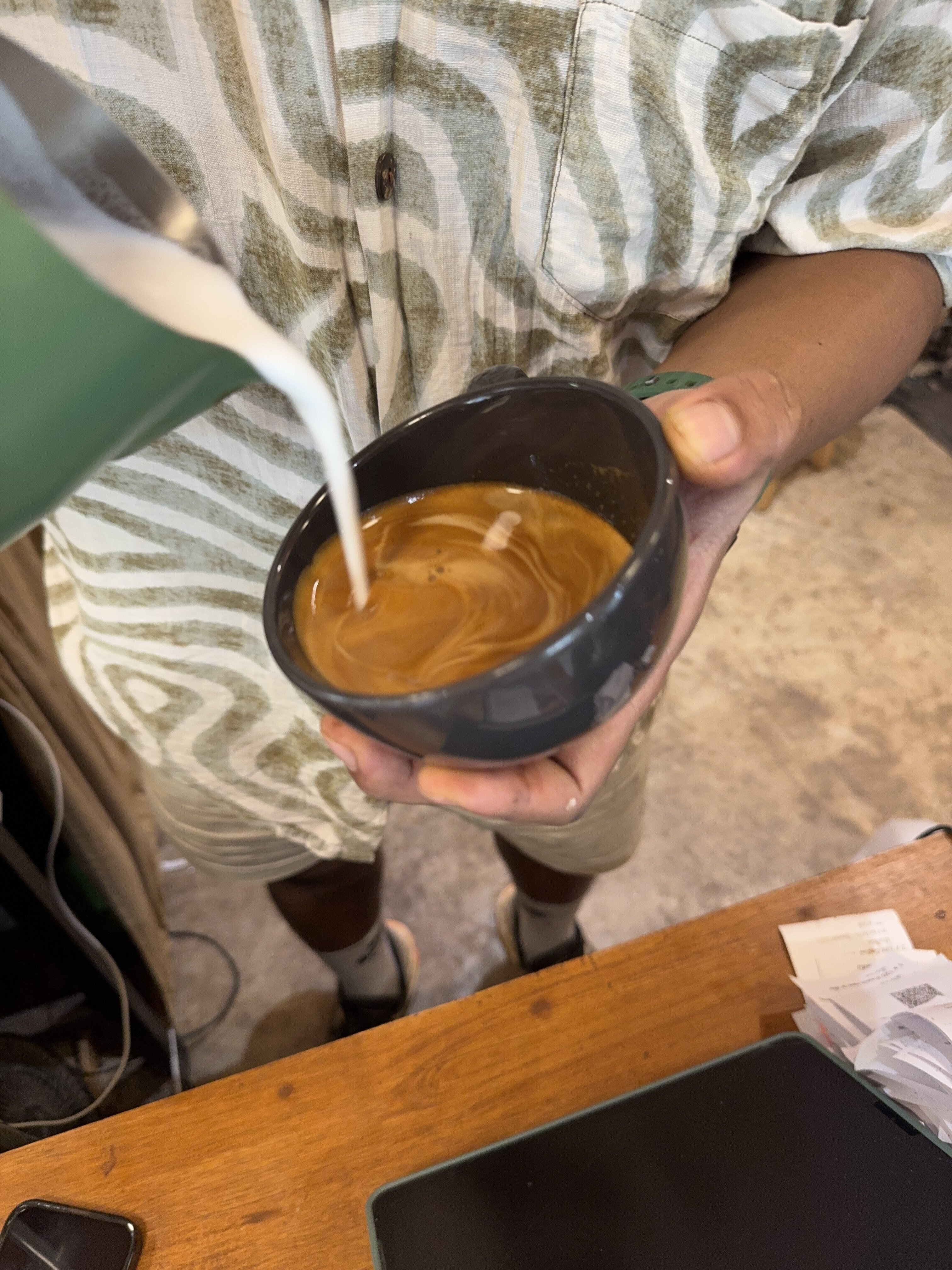 Coffee burst animation frame 21