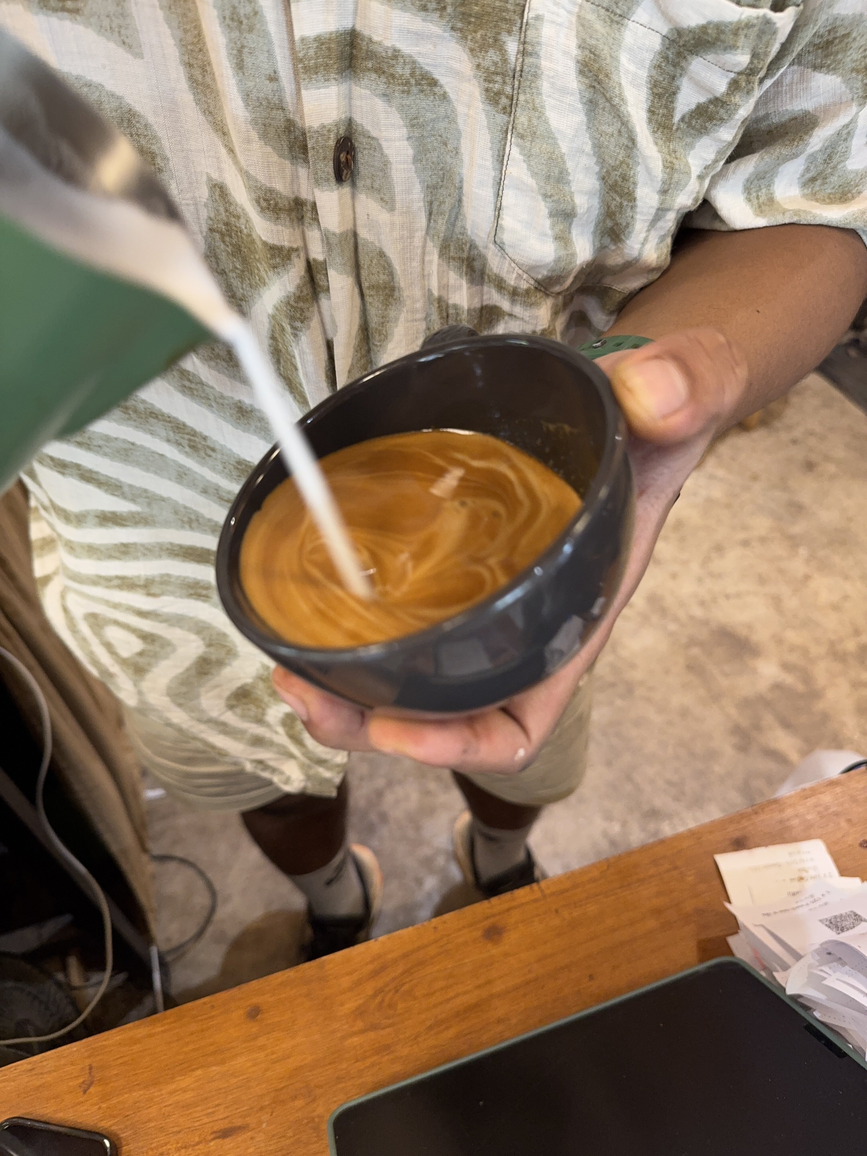 Coffee burst animation frame 26