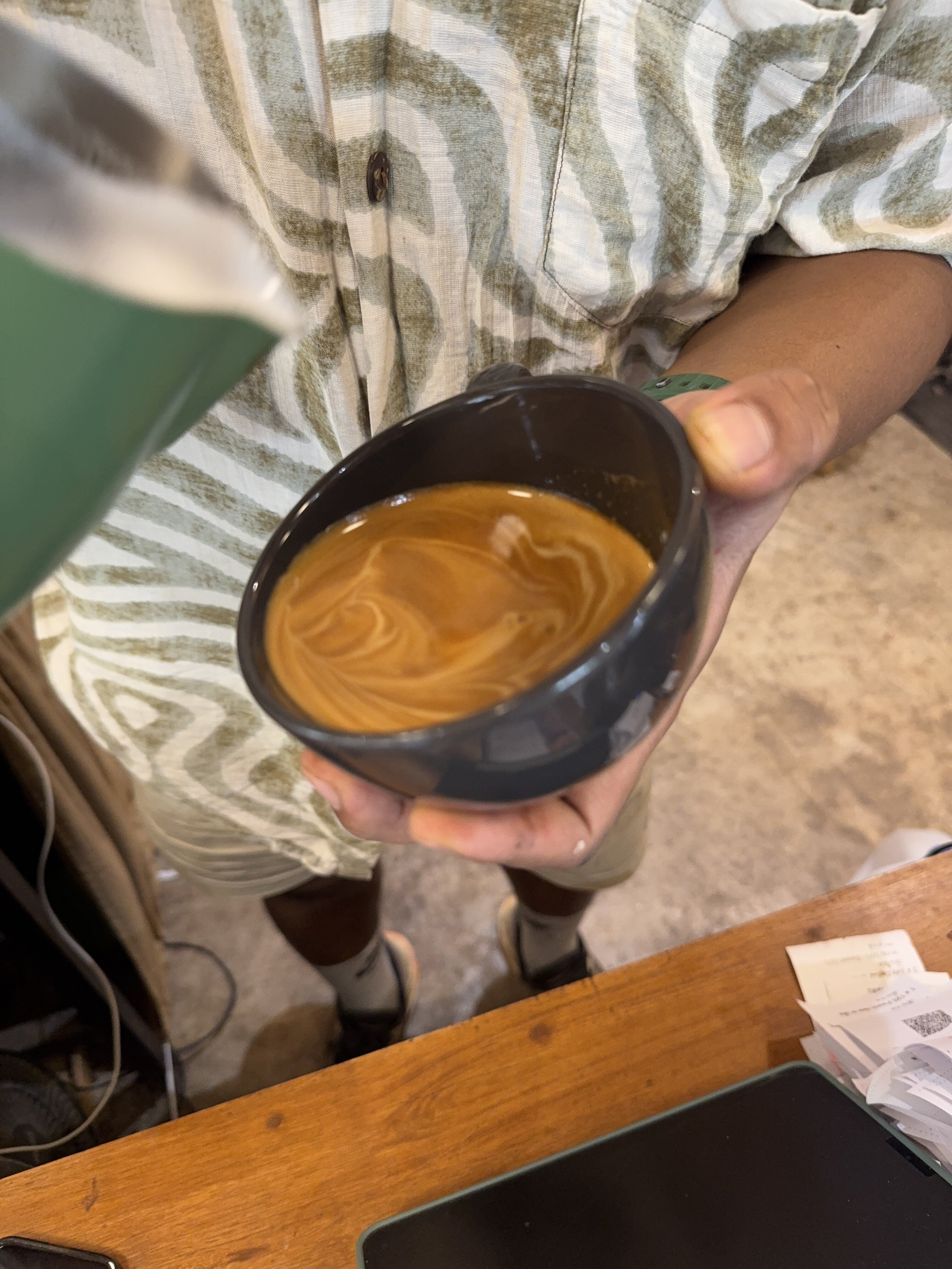 Coffee burst animation frame 28