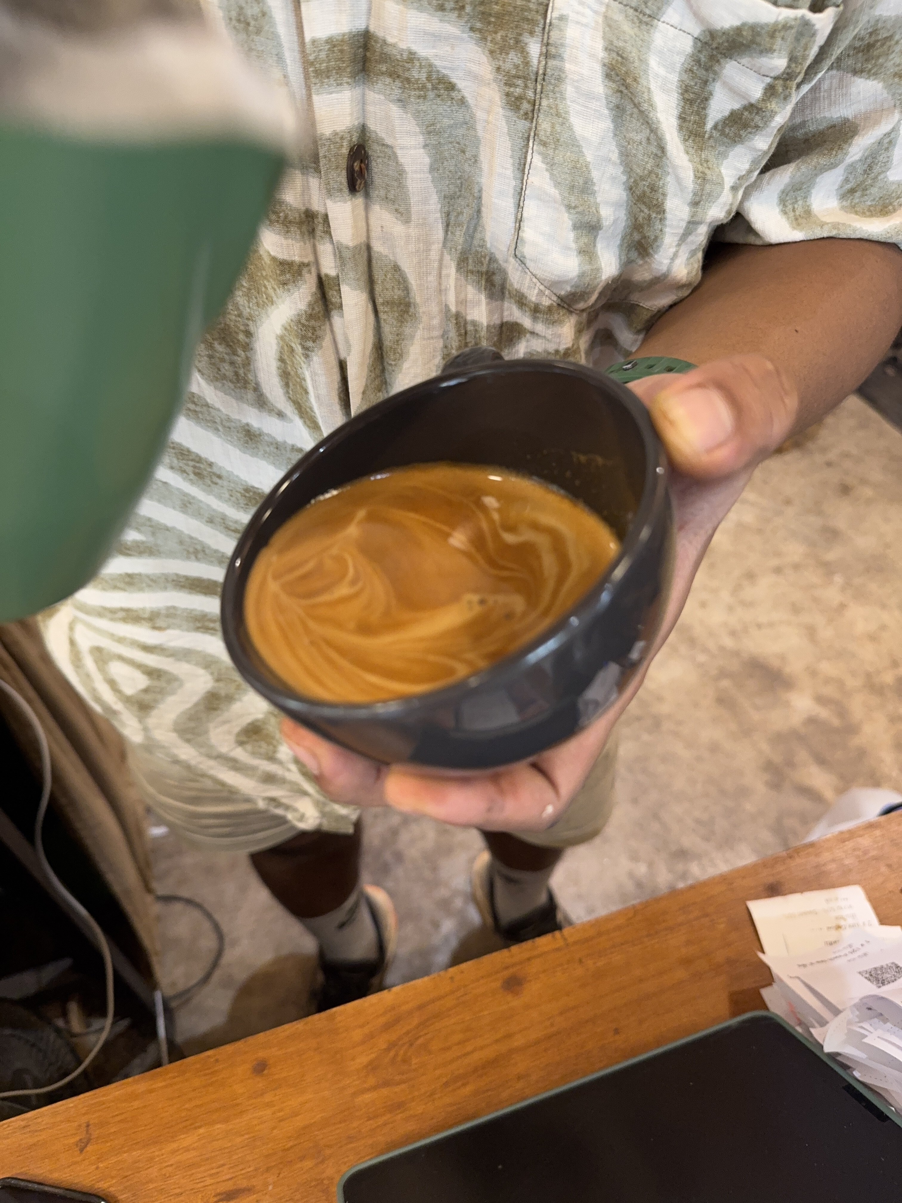 Coffee burst animation frame 29