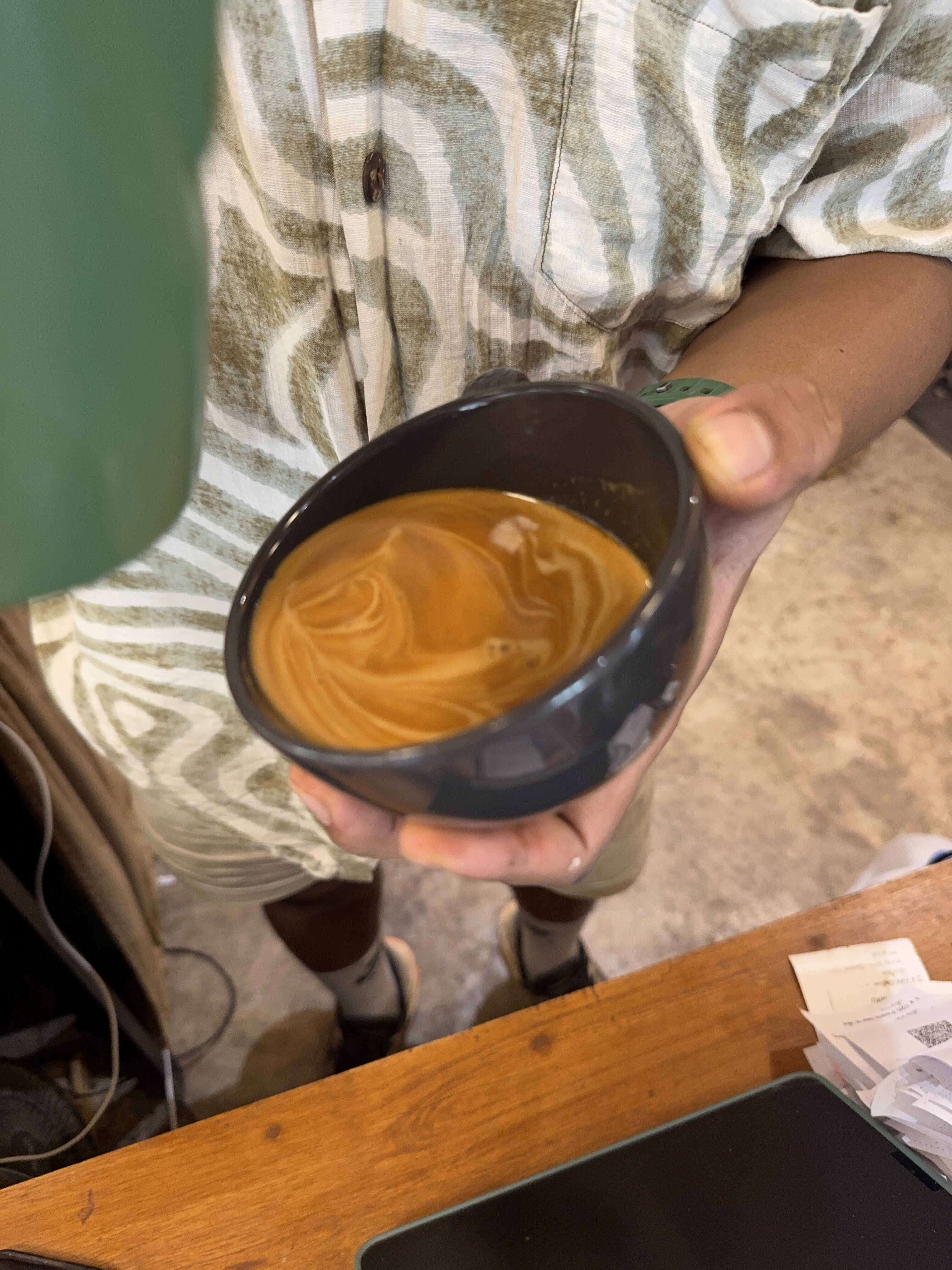 Coffee burst animation frame 30