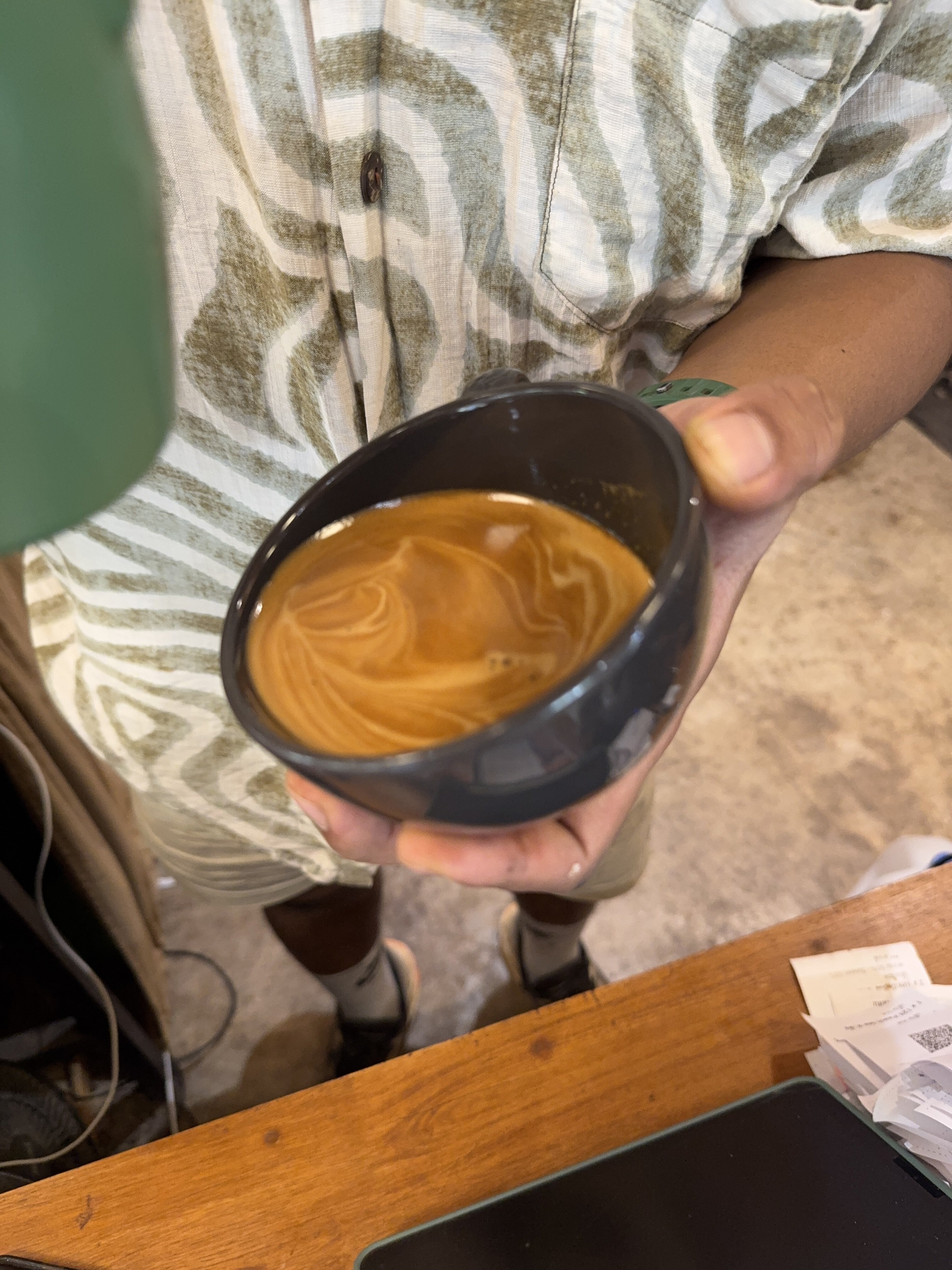 Coffee burst animation frame 31