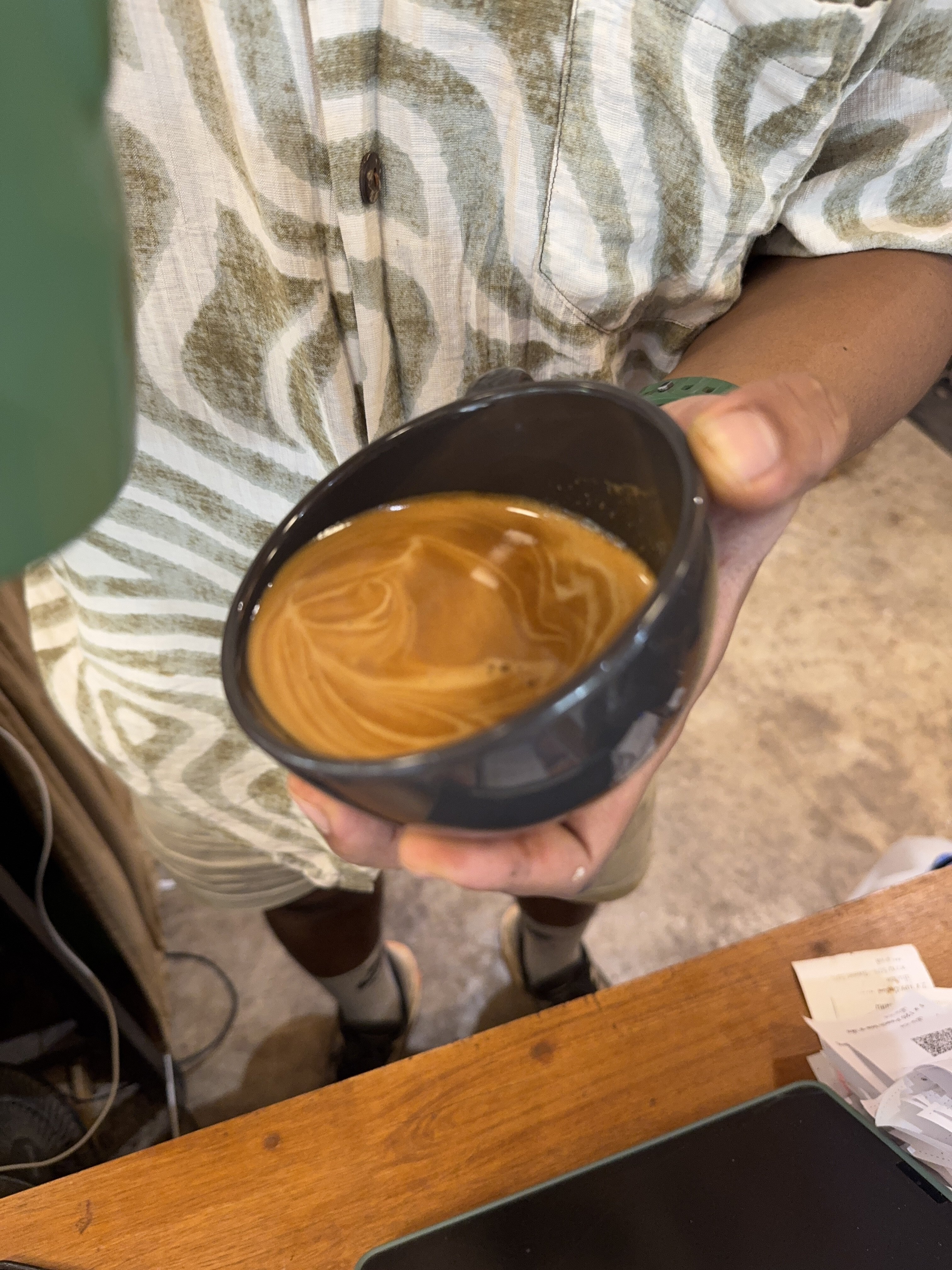 Coffee burst animation frame 32