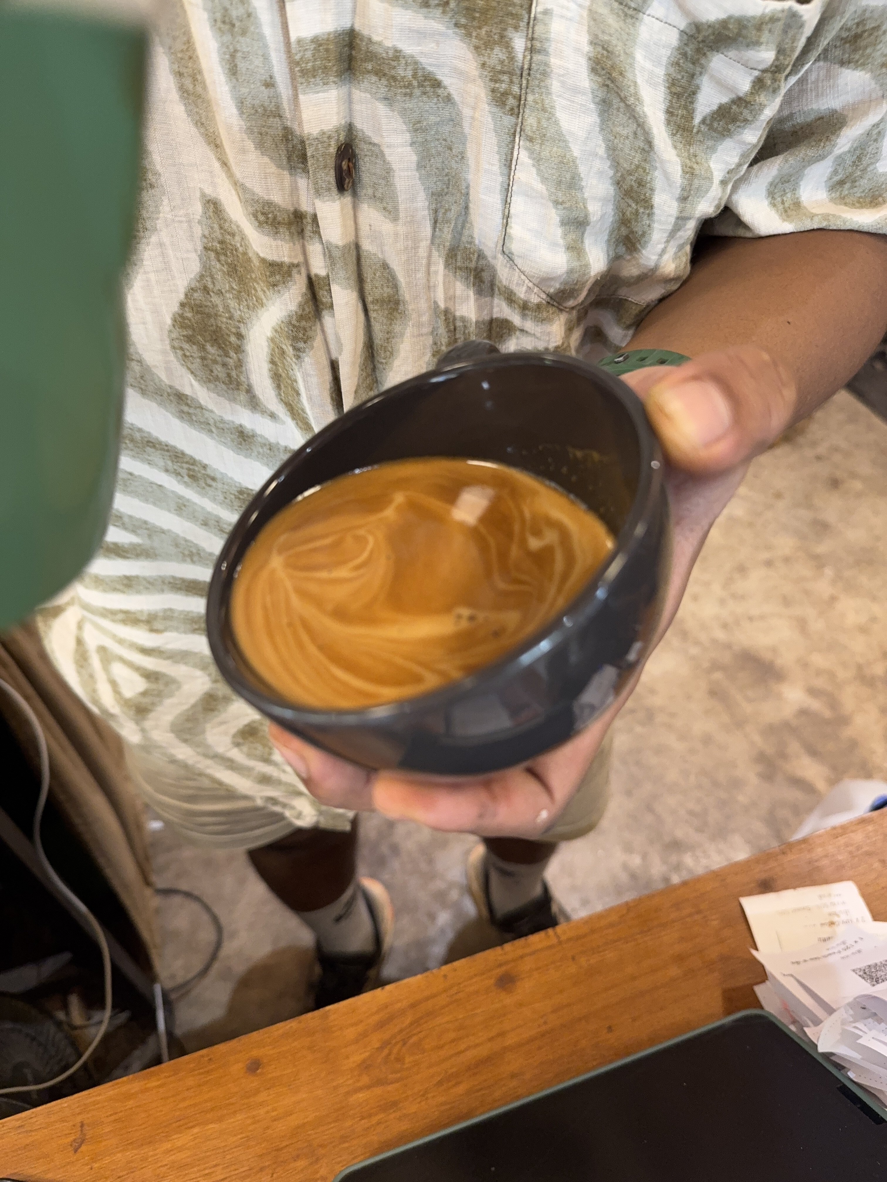 Coffee burst animation frame 33