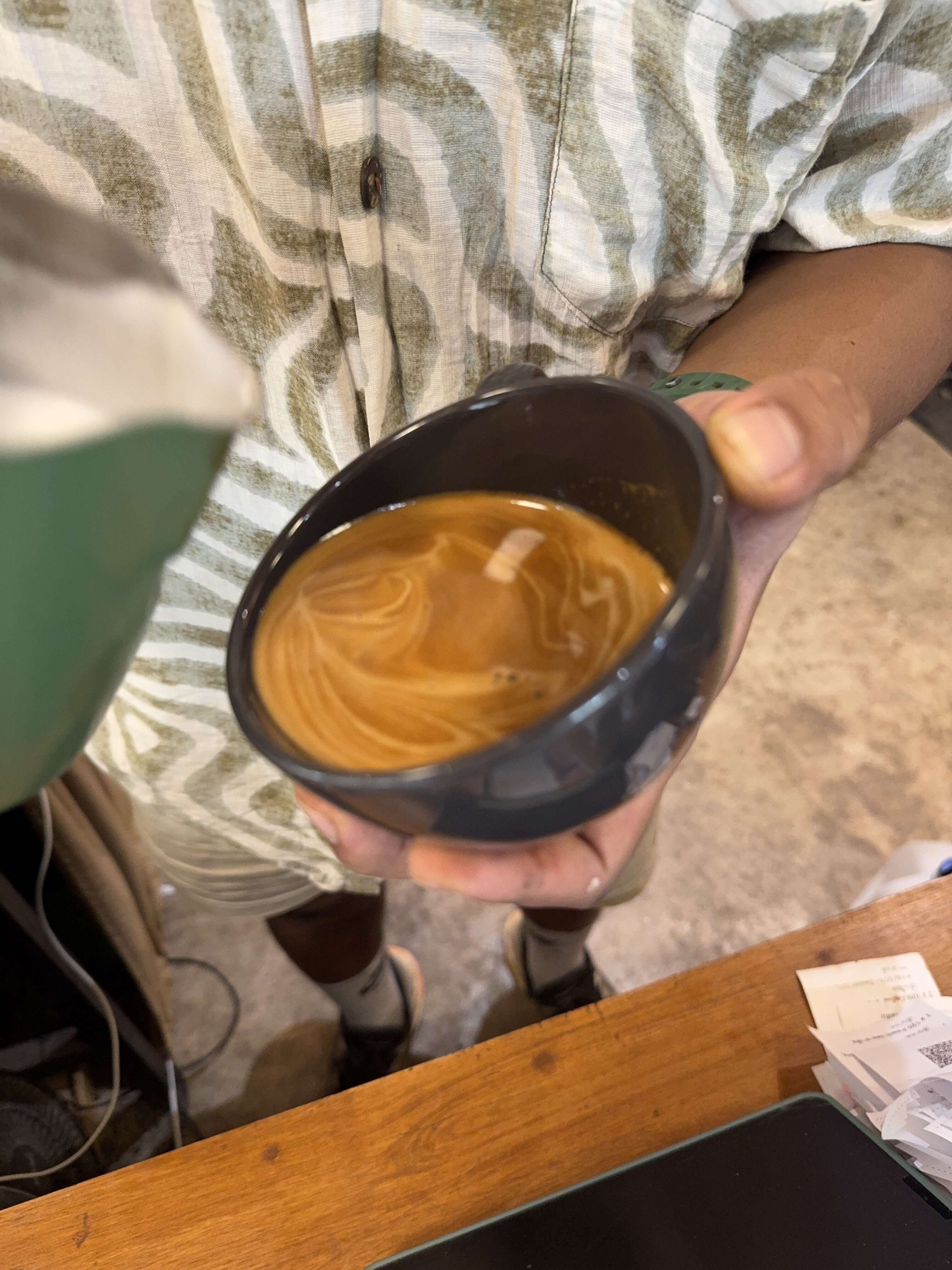 Coffee burst animation frame 35