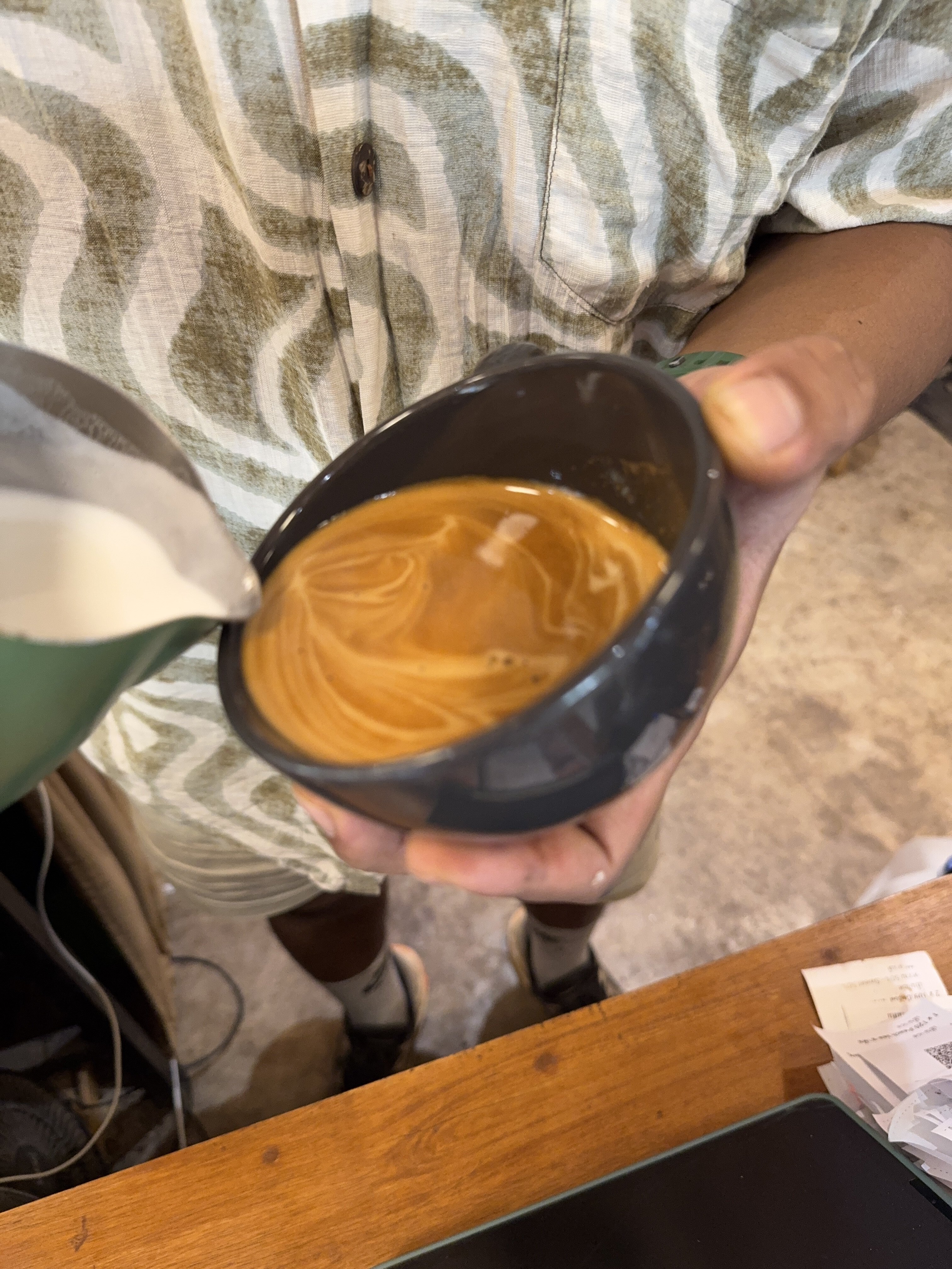 Coffee burst animation frame 40