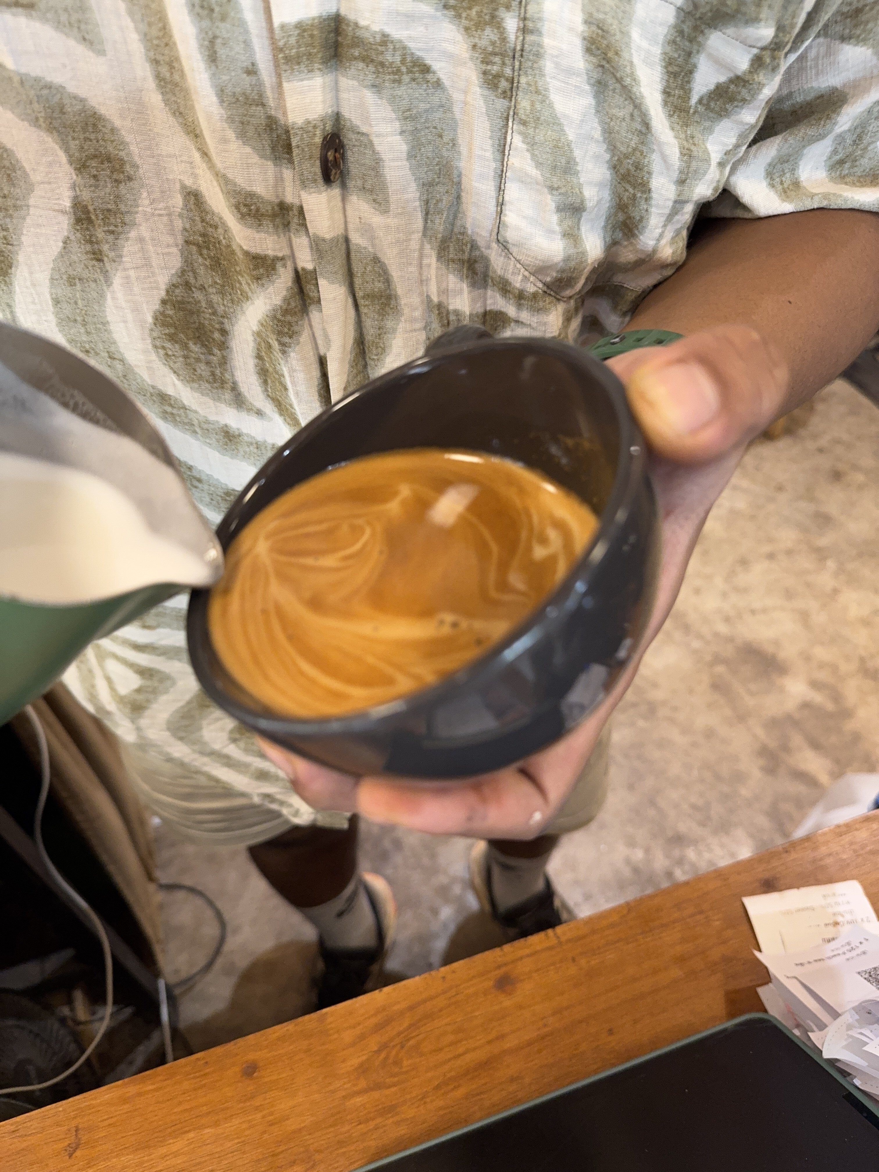 Coffee burst animation frame 42