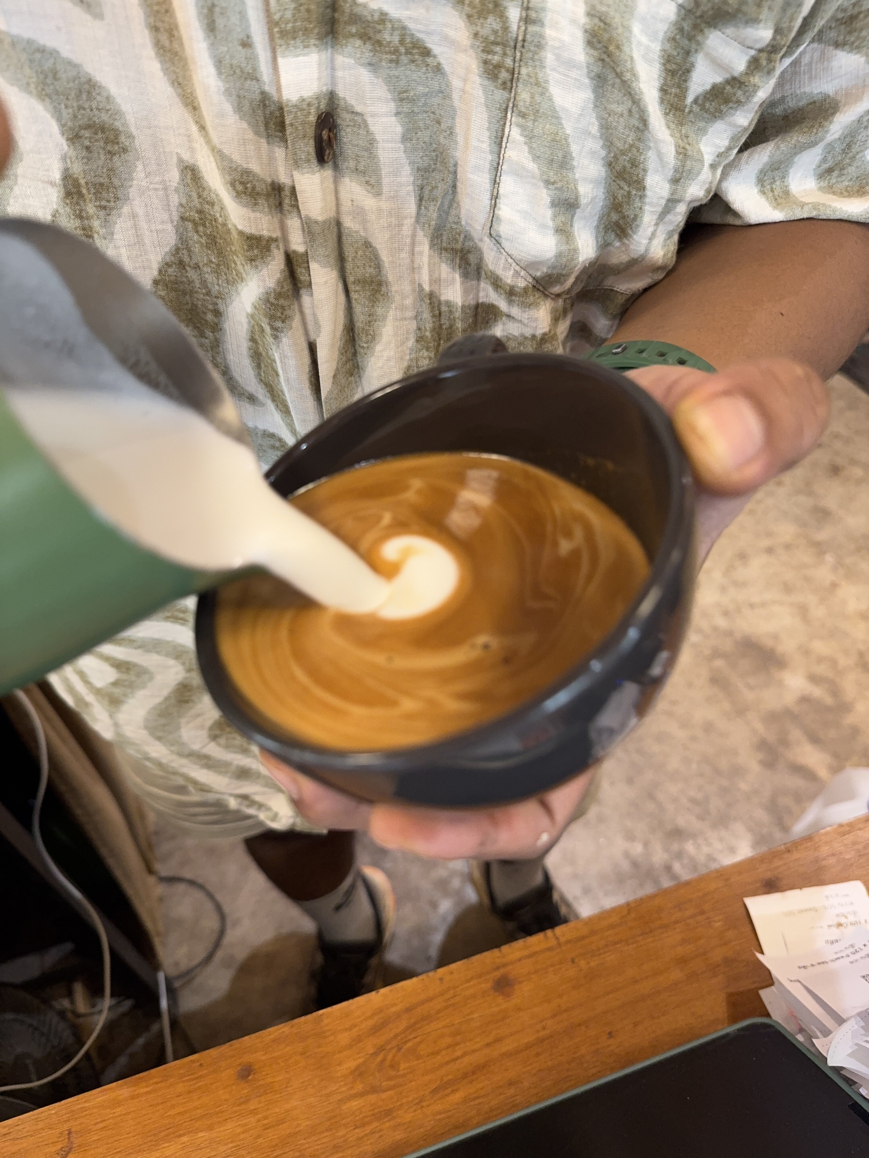 Coffee burst animation frame 51