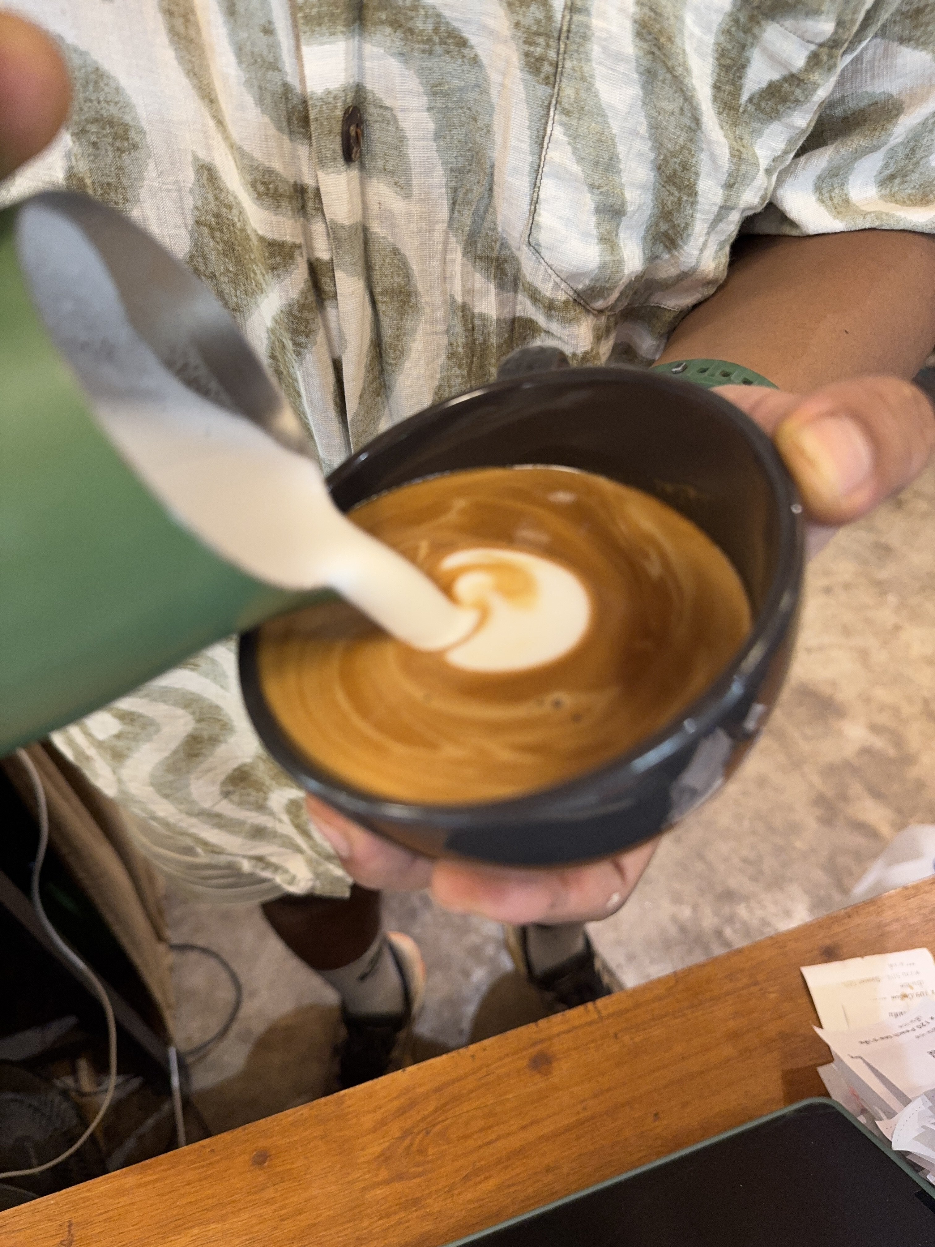 Coffee burst animation frame 54