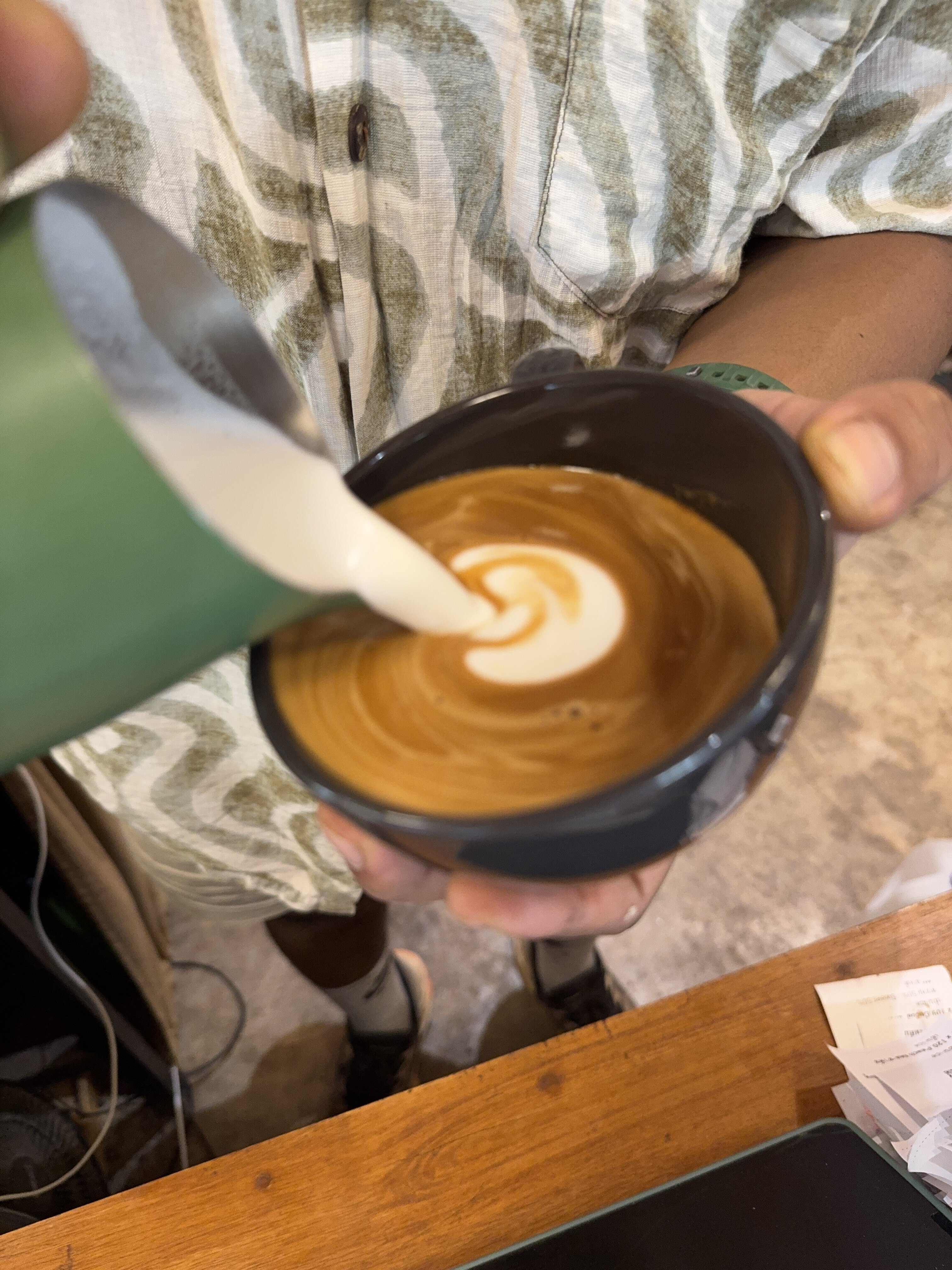 Coffee burst animation frame 55