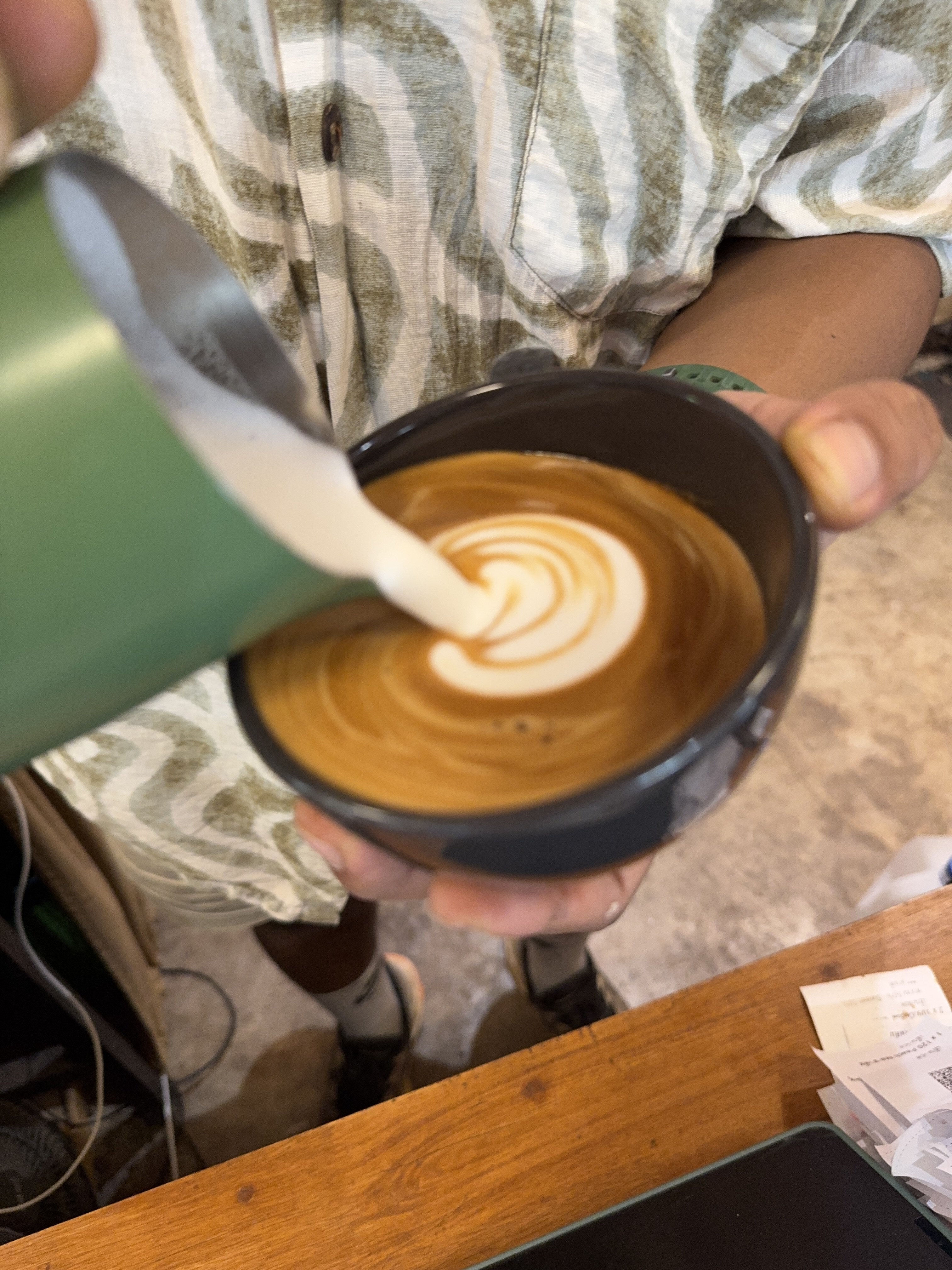 Coffee burst animation frame 59