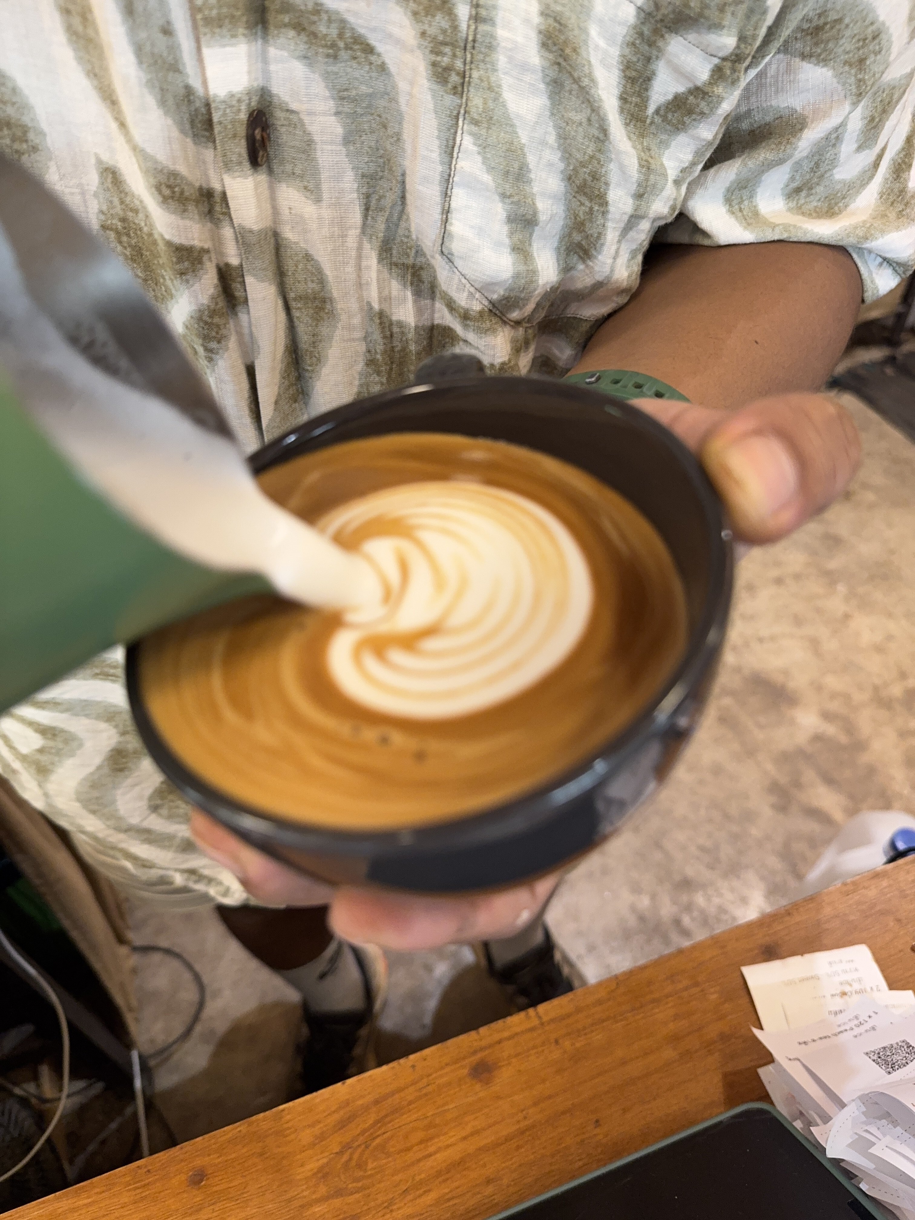 Coffee burst animation frame 66