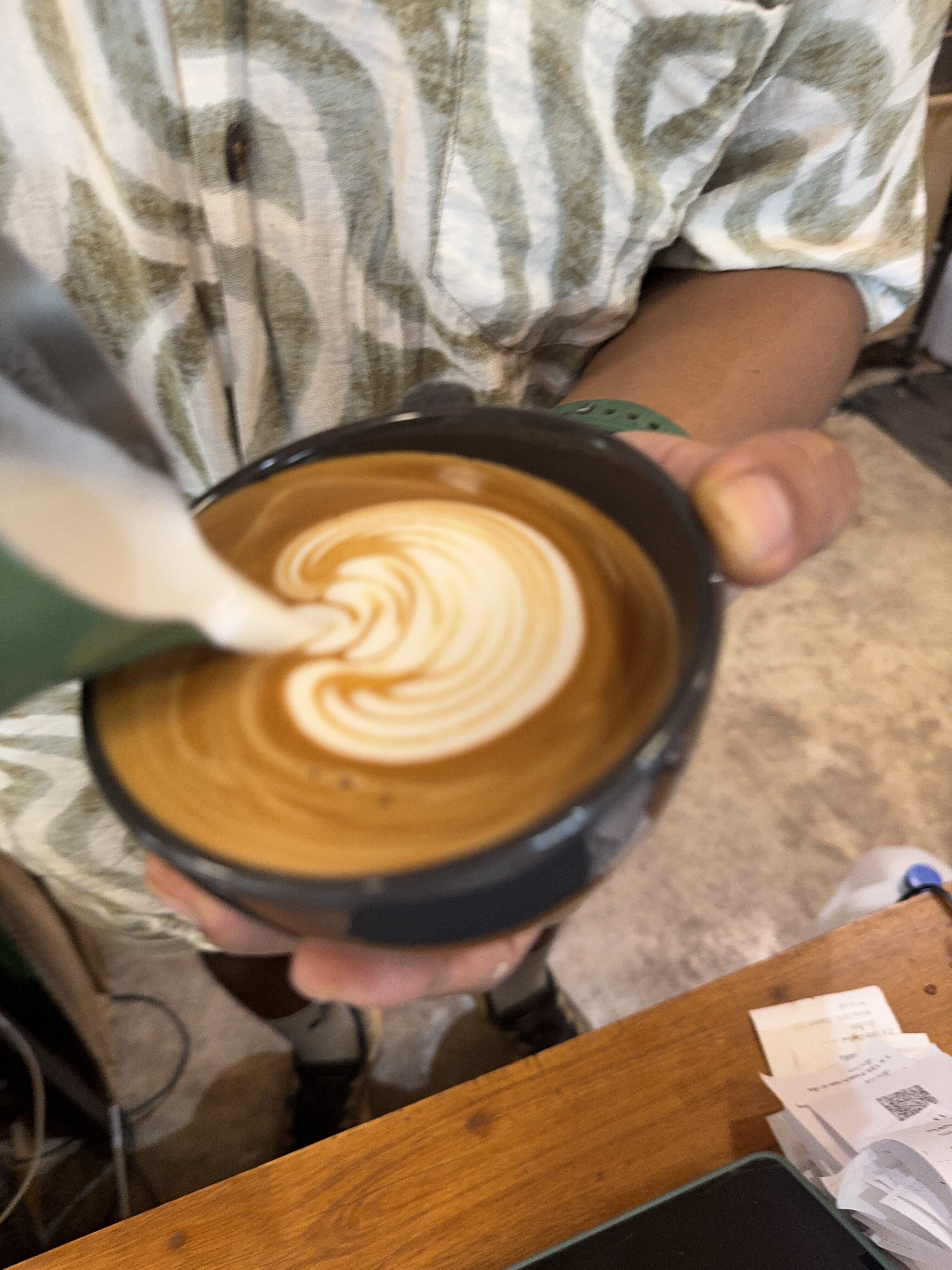 Coffee burst animation frame 69