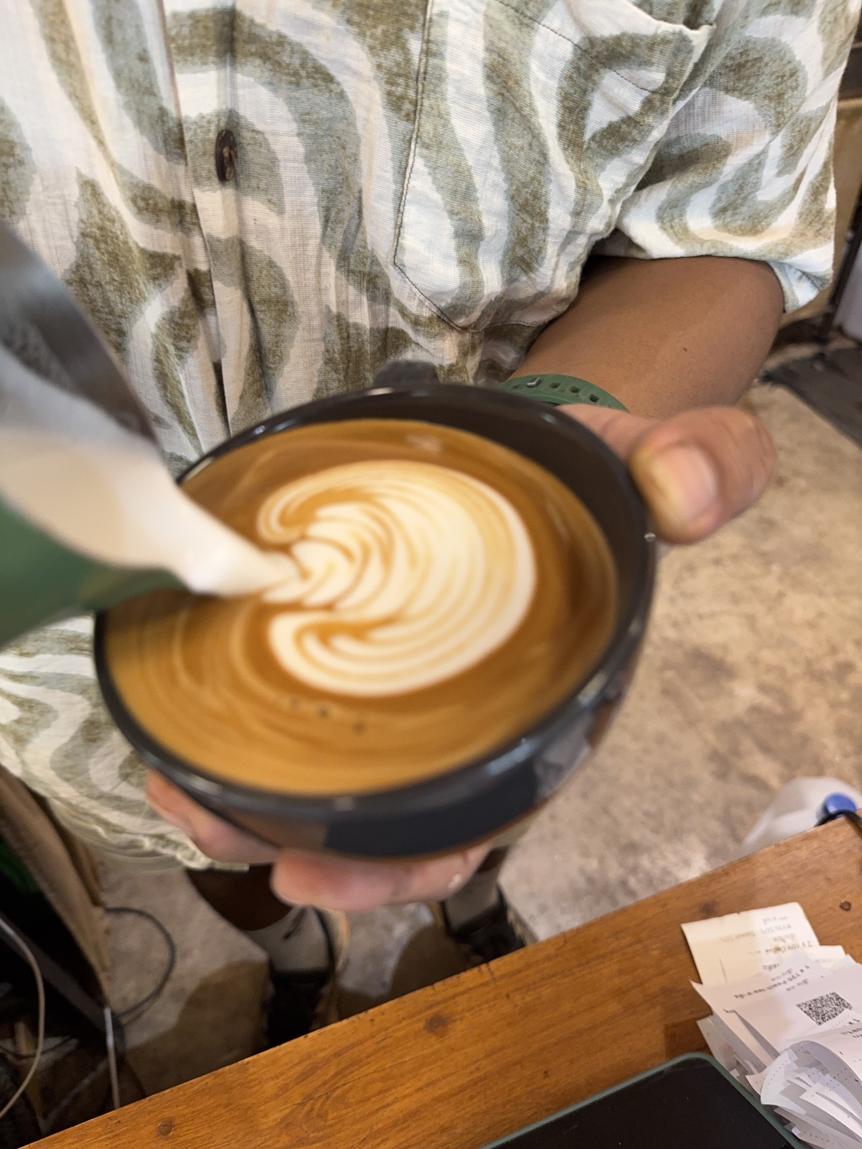 Coffee burst animation frame 71