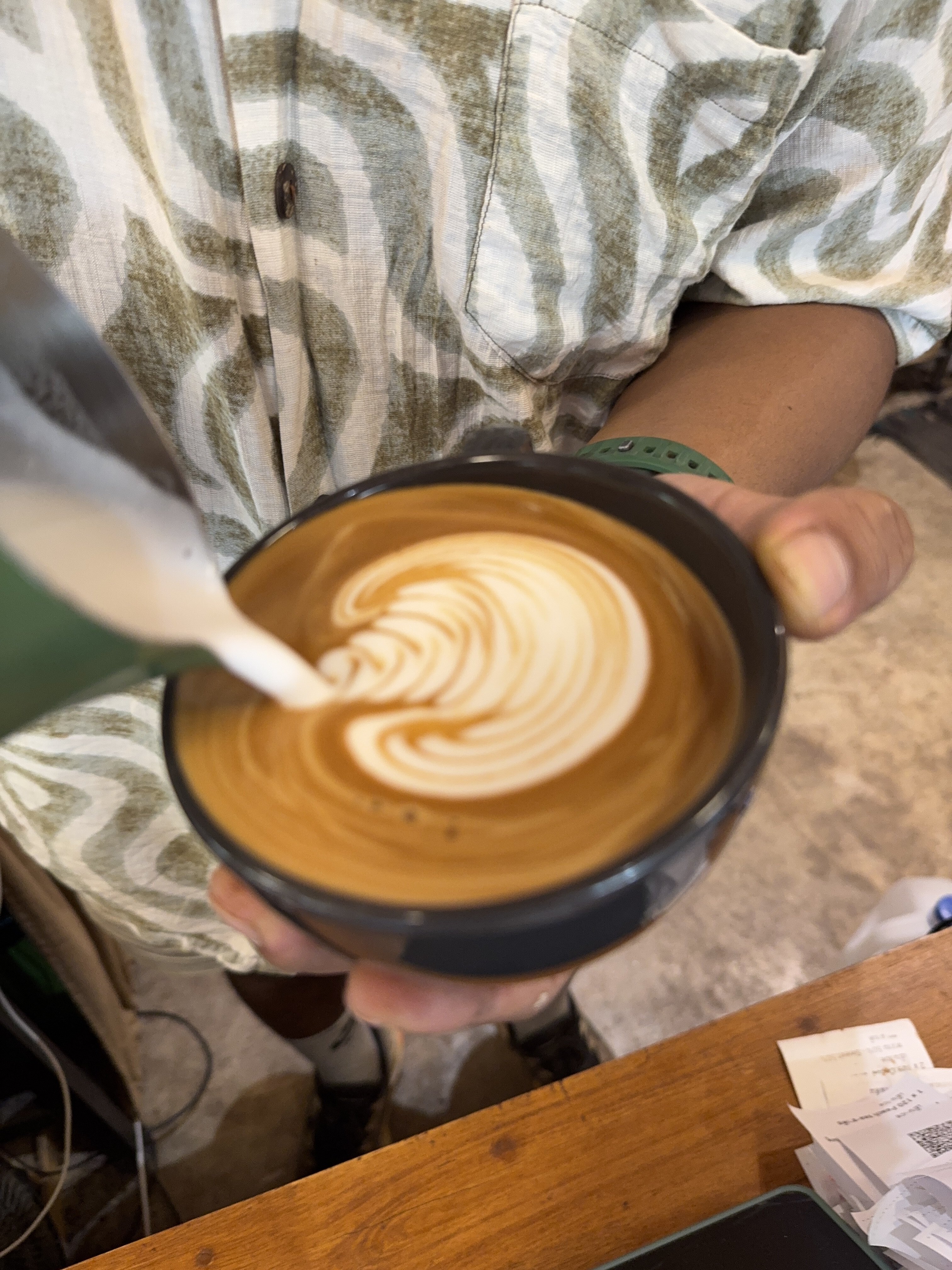 Coffee burst animation frame 74