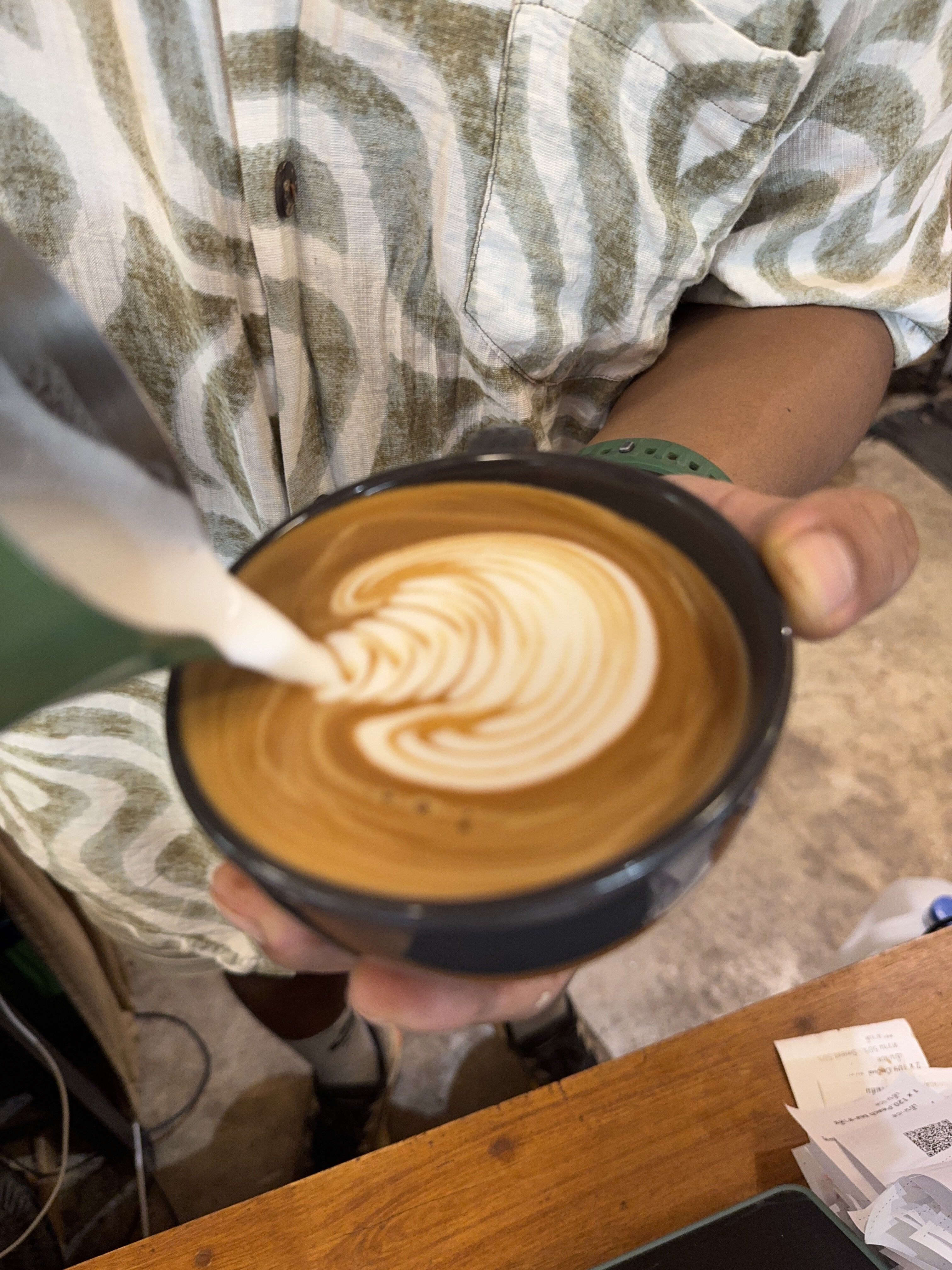 Coffee burst animation frame 75