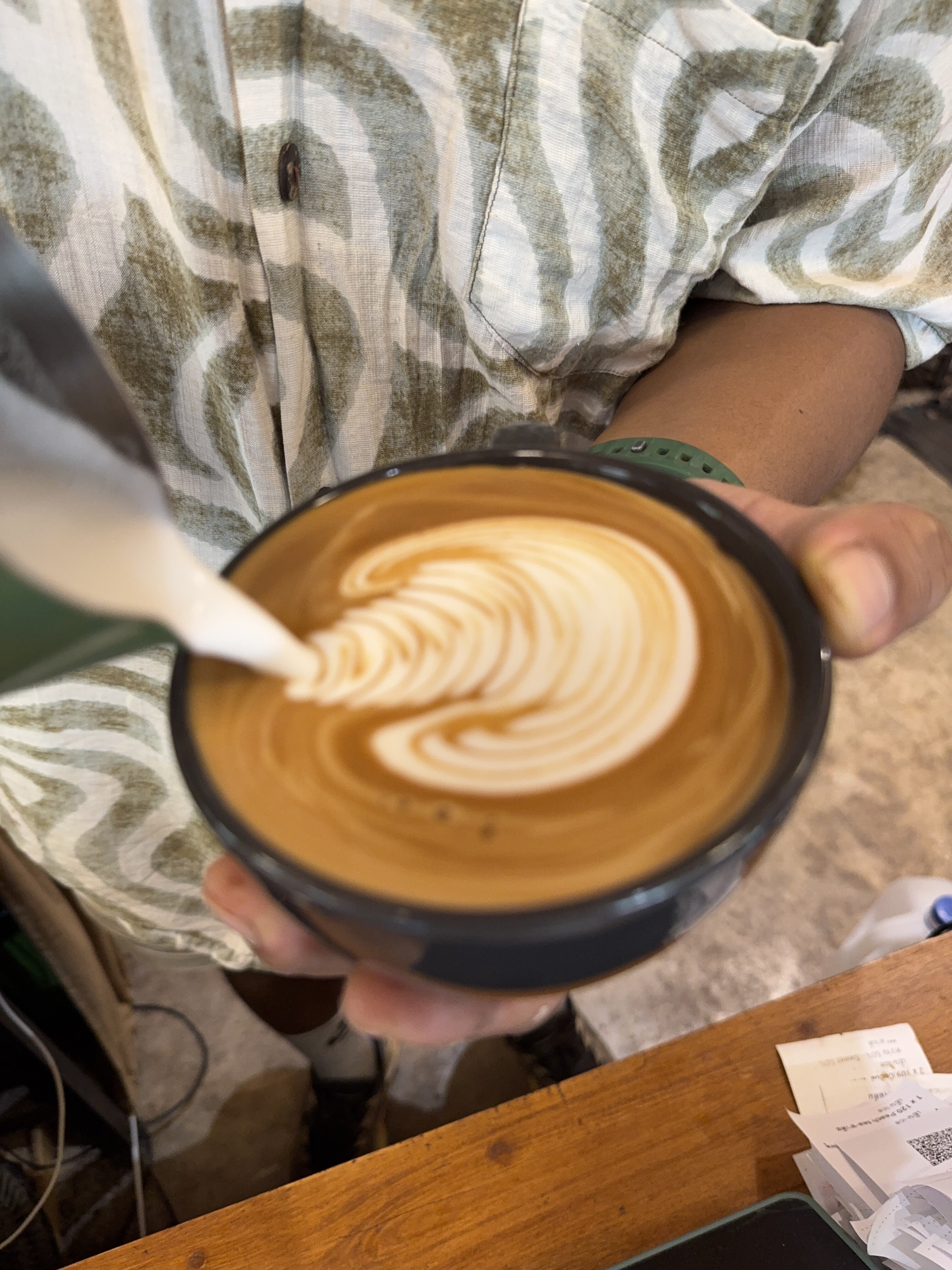 Coffee burst animation frame 80