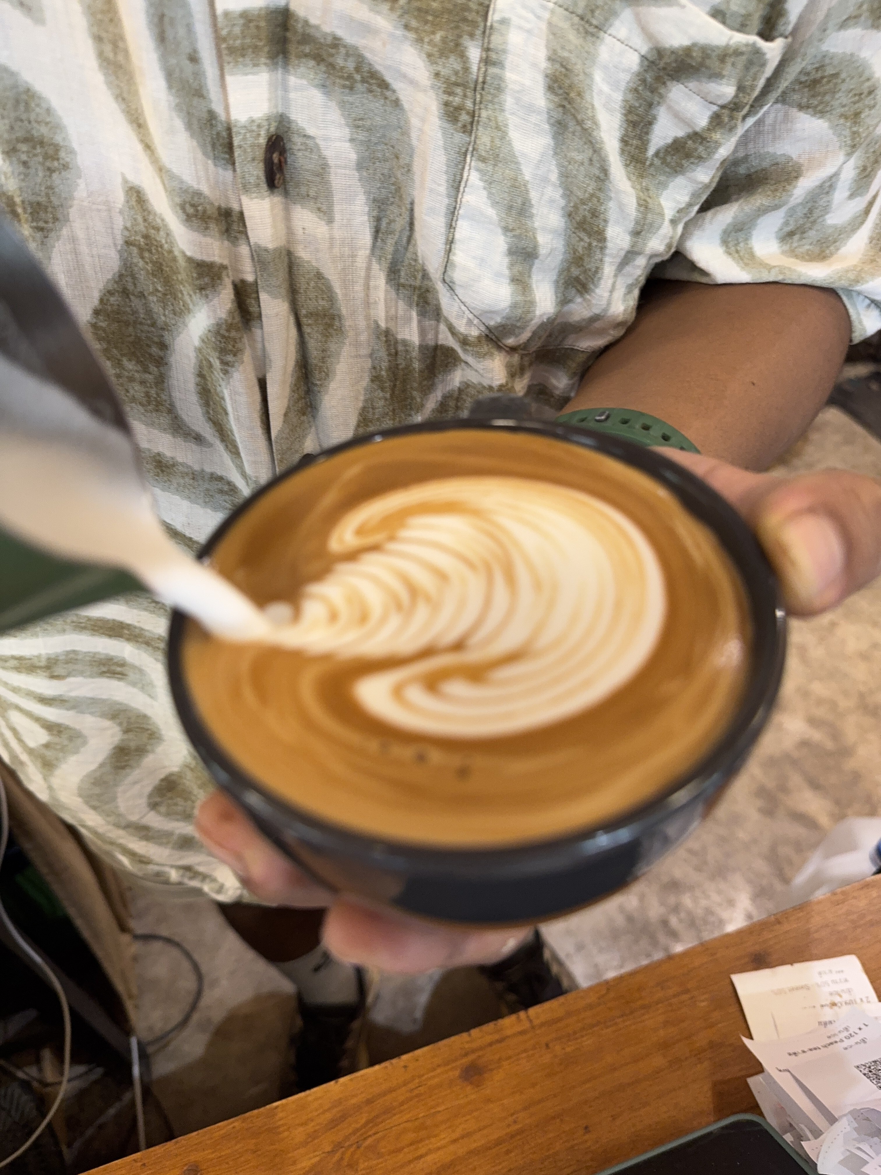 Coffee burst animation frame 83