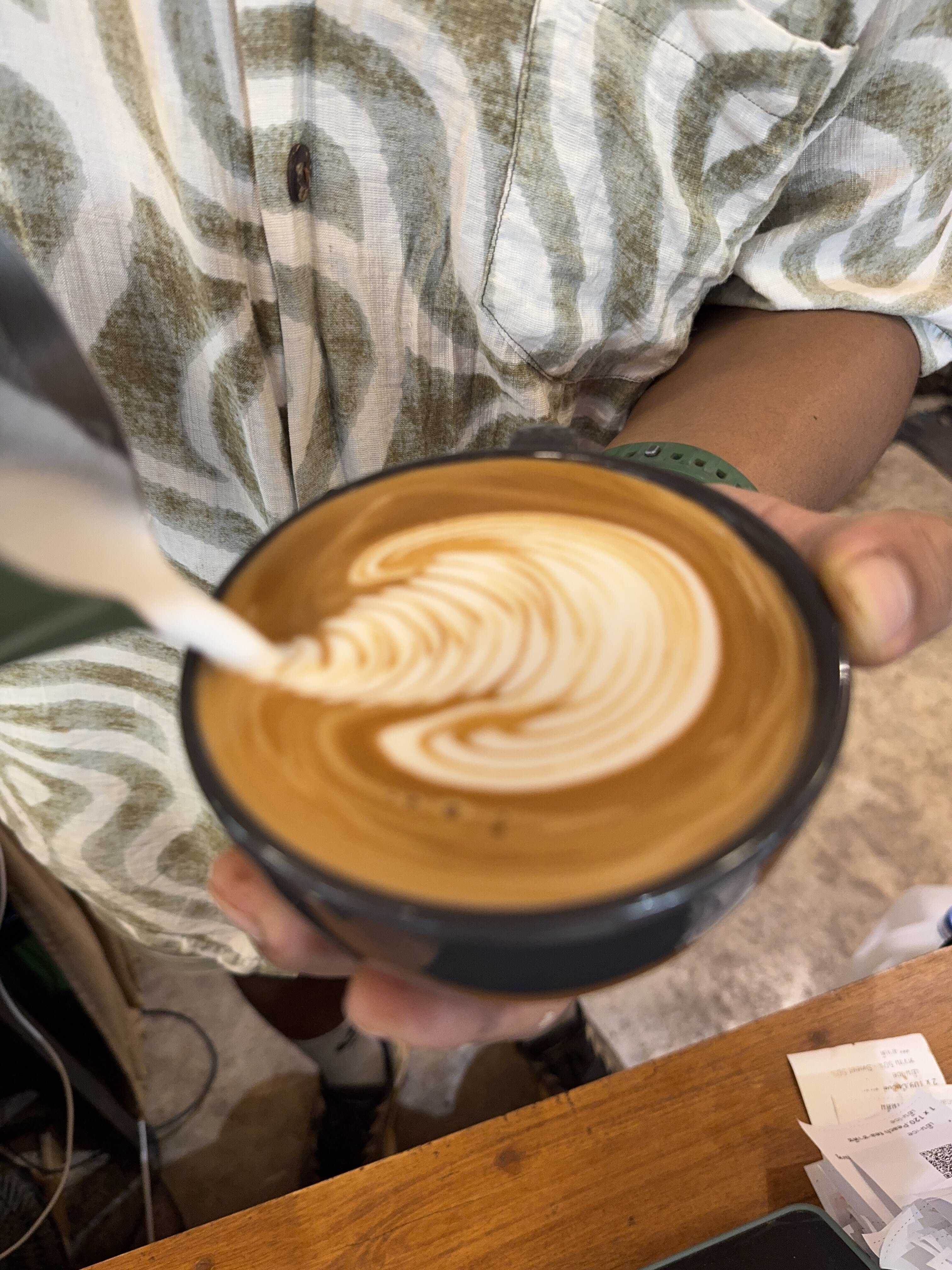 Coffee burst animation frame 85