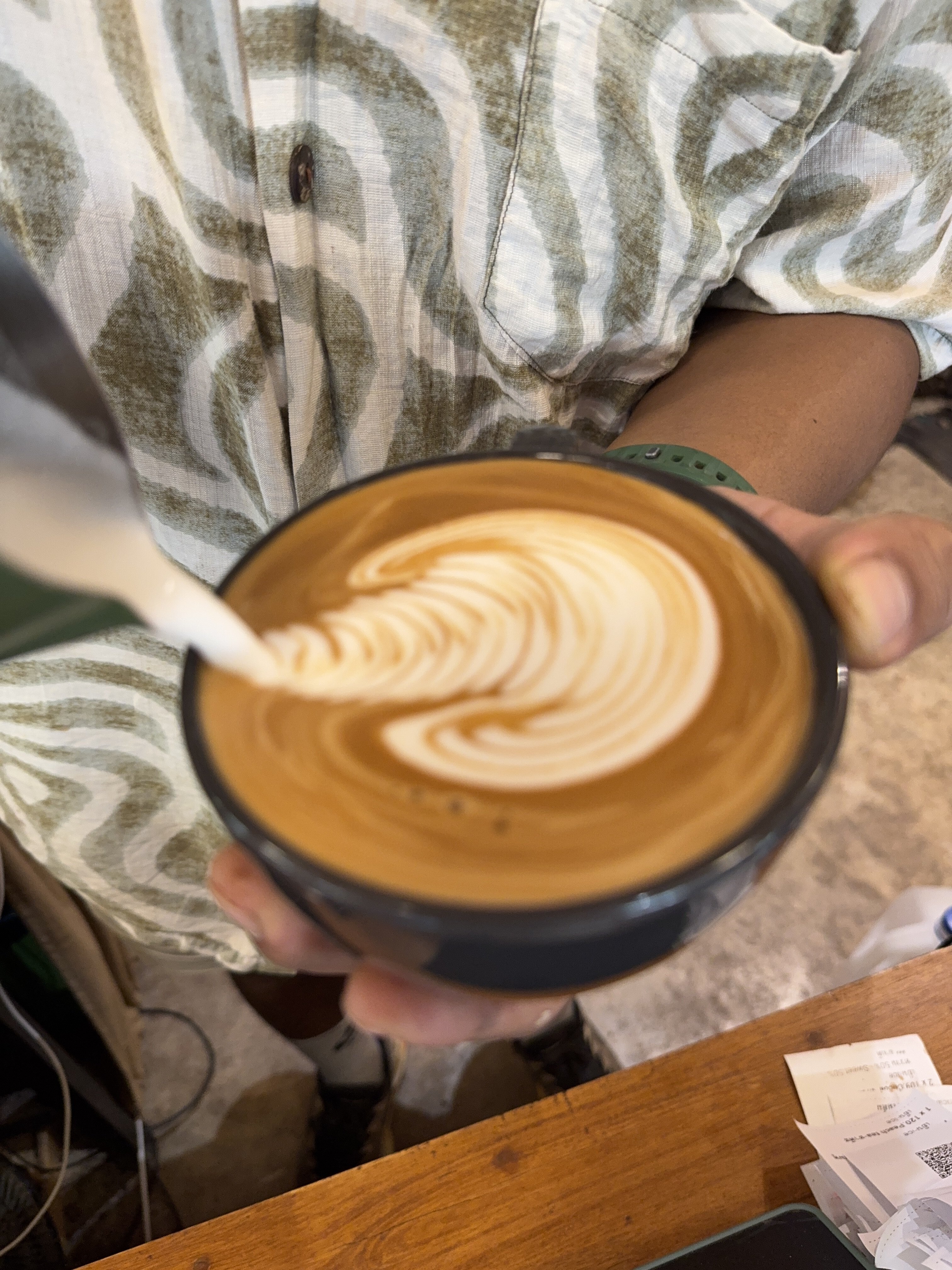 Coffee burst animation frame 86