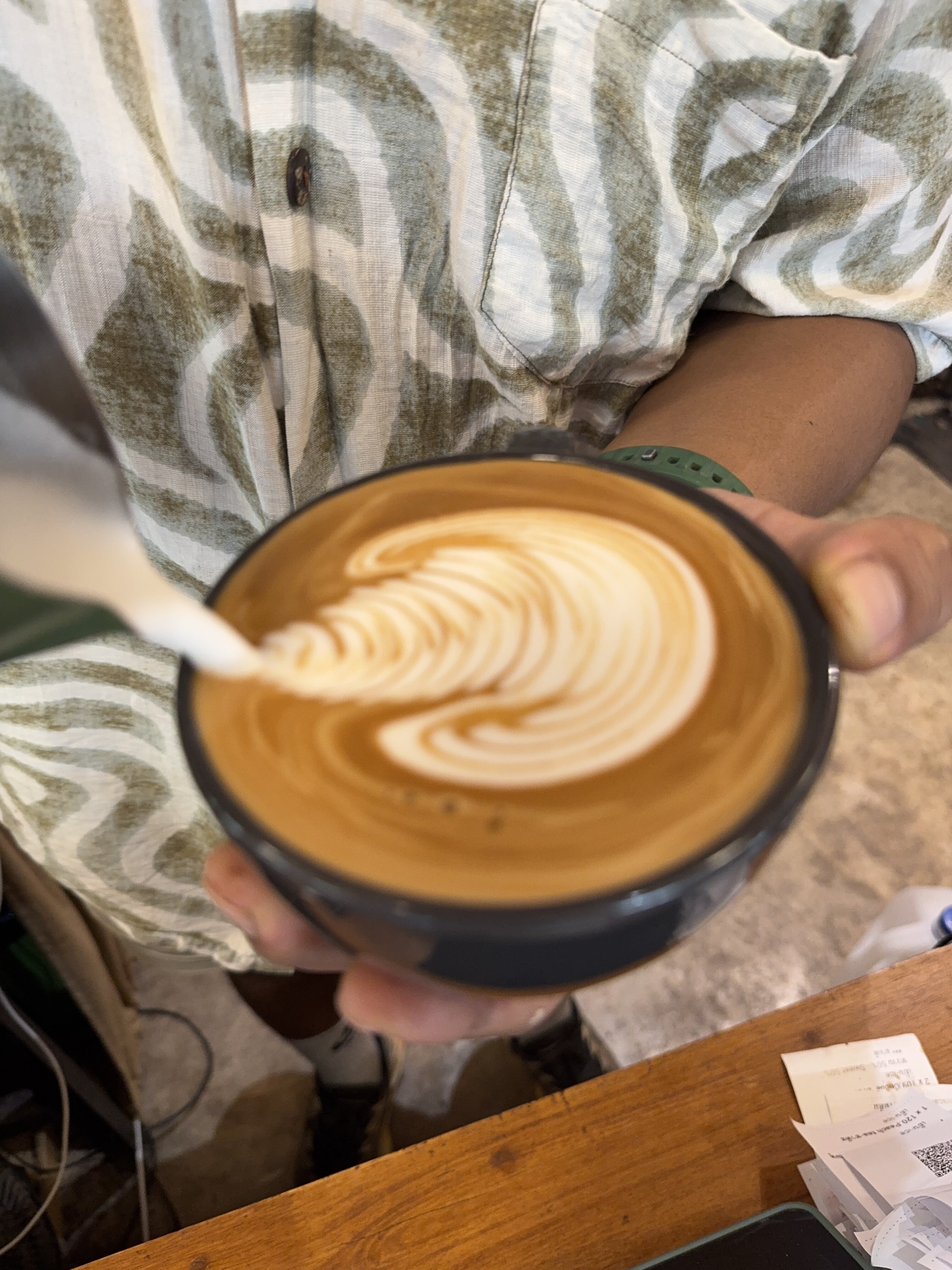 Coffee burst animation frame 87