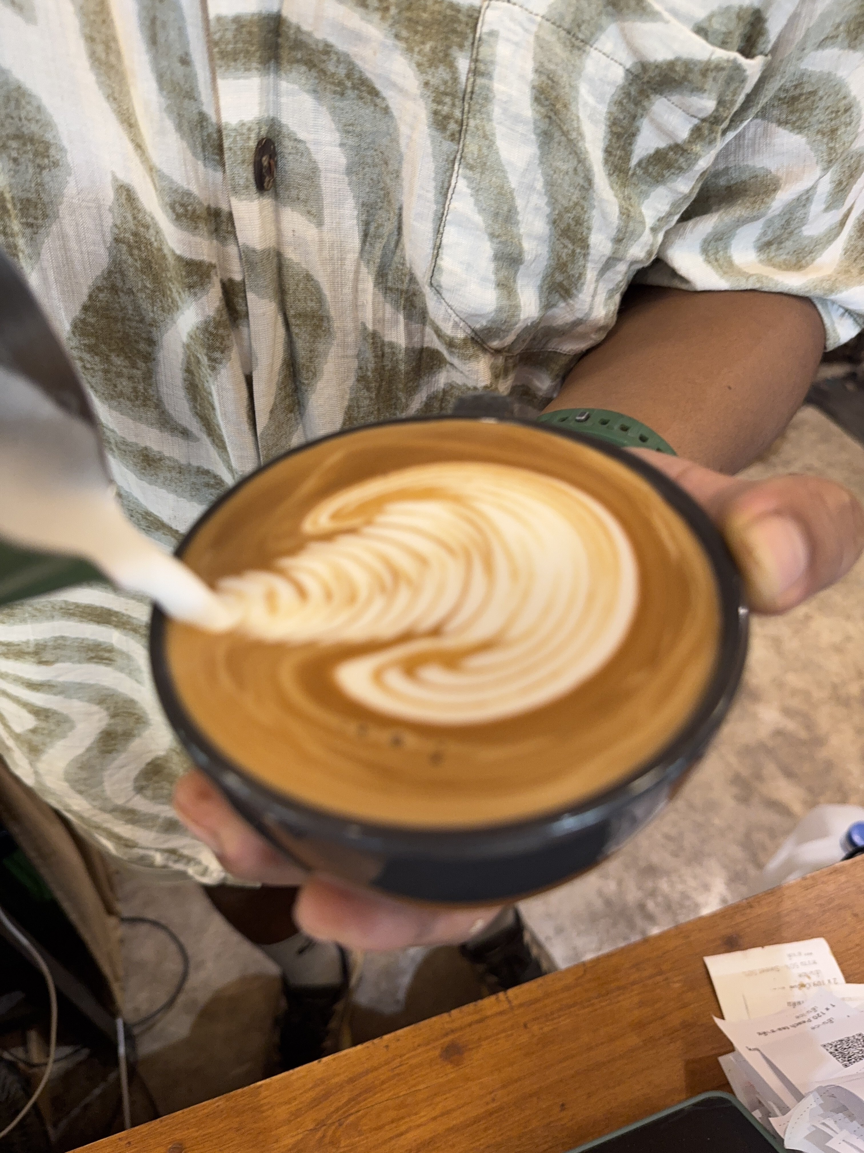 Coffee burst animation frame 88