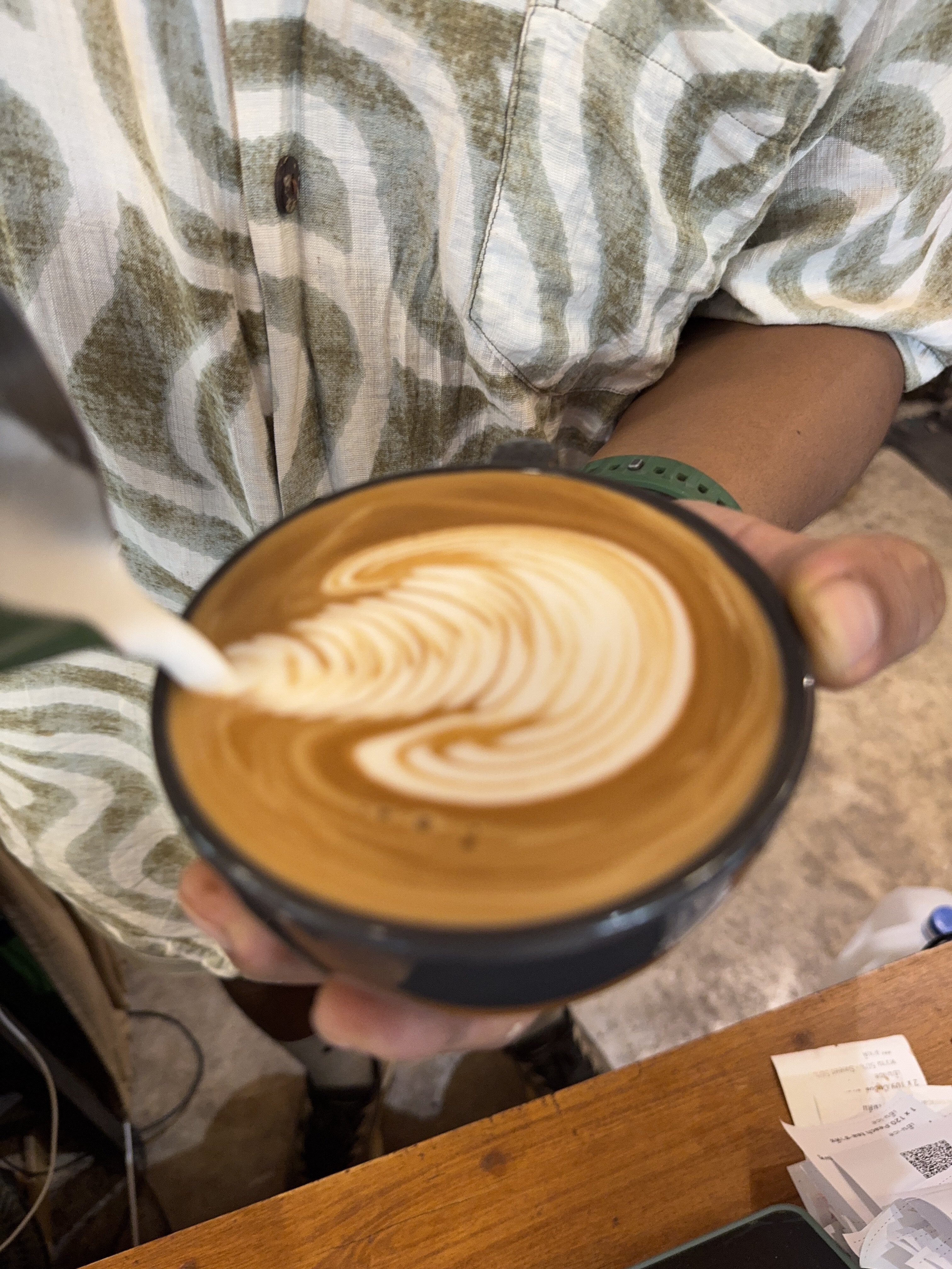 Coffee burst animation frame 89