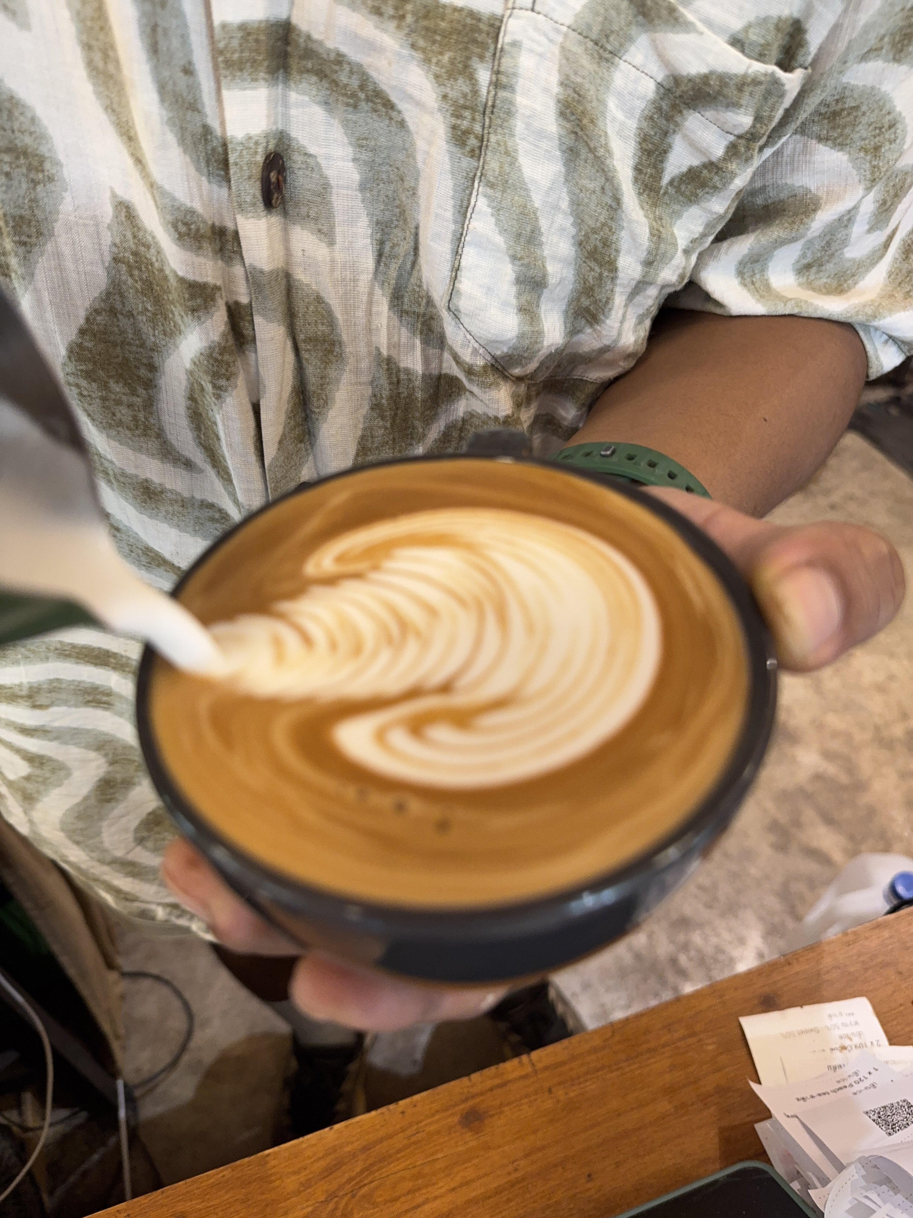 Coffee burst animation frame 90