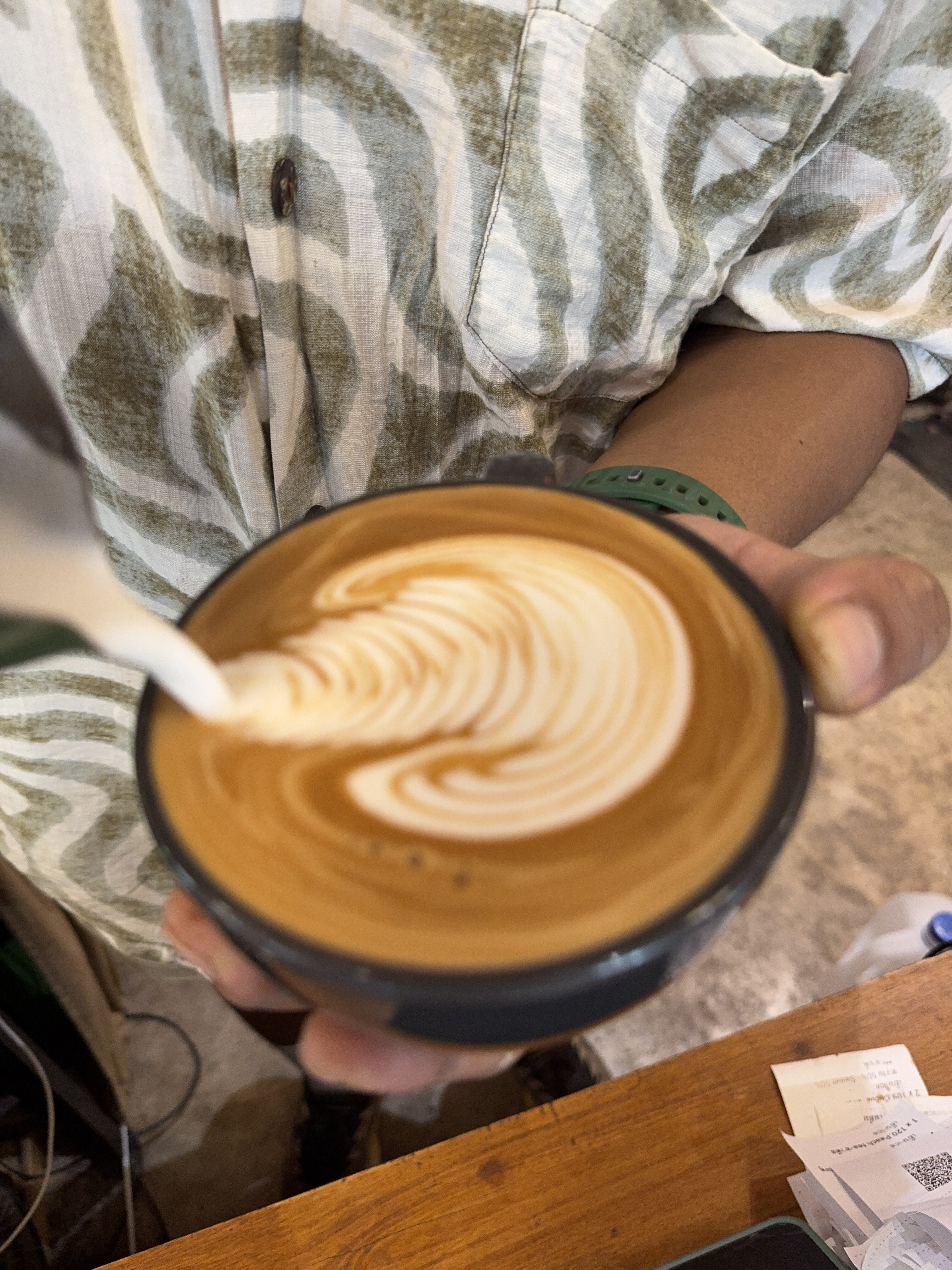 Coffee burst animation frame 91