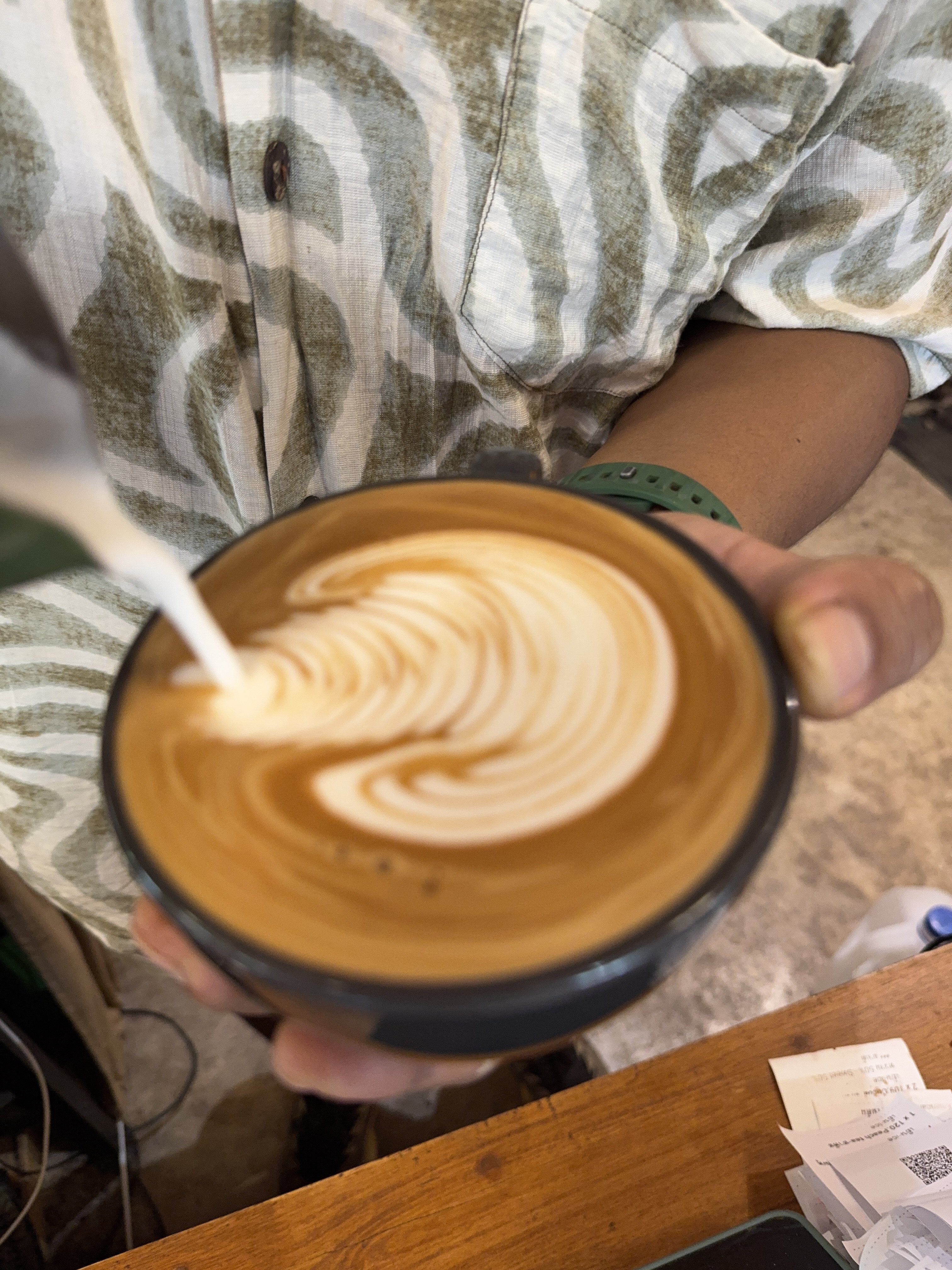 Coffee burst animation frame 94