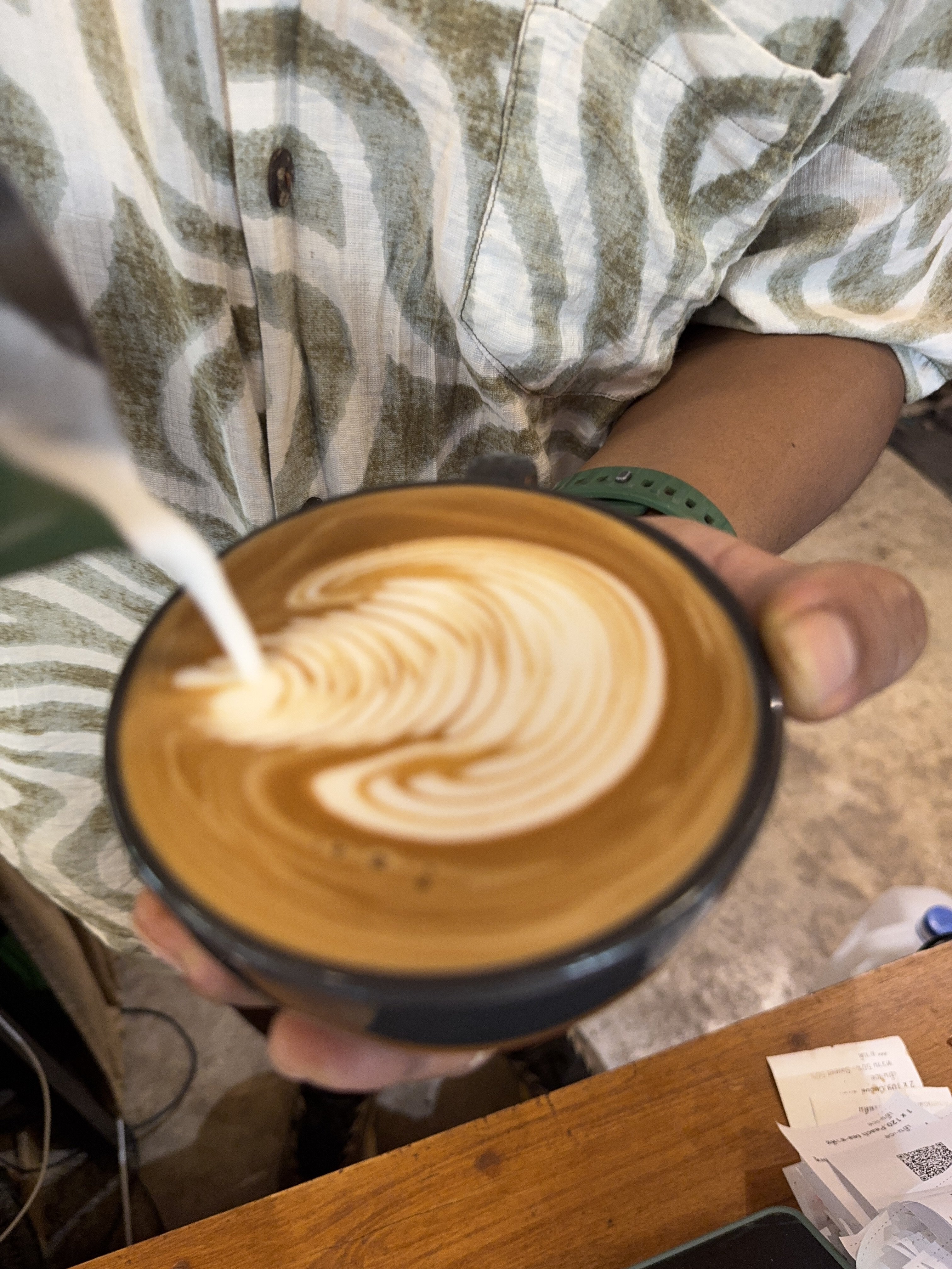 Coffee burst animation frame 95