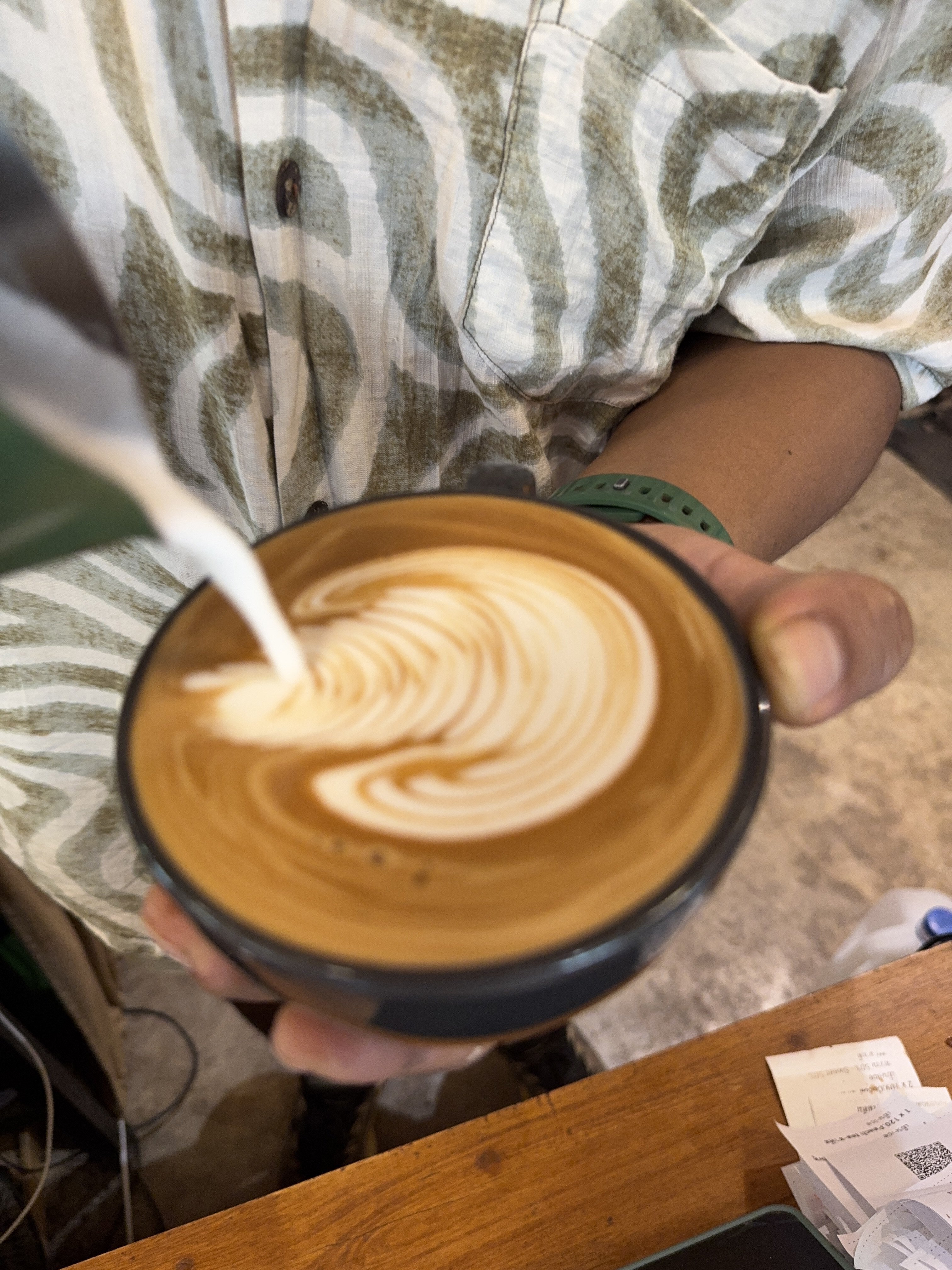 Coffee burst animation frame 96