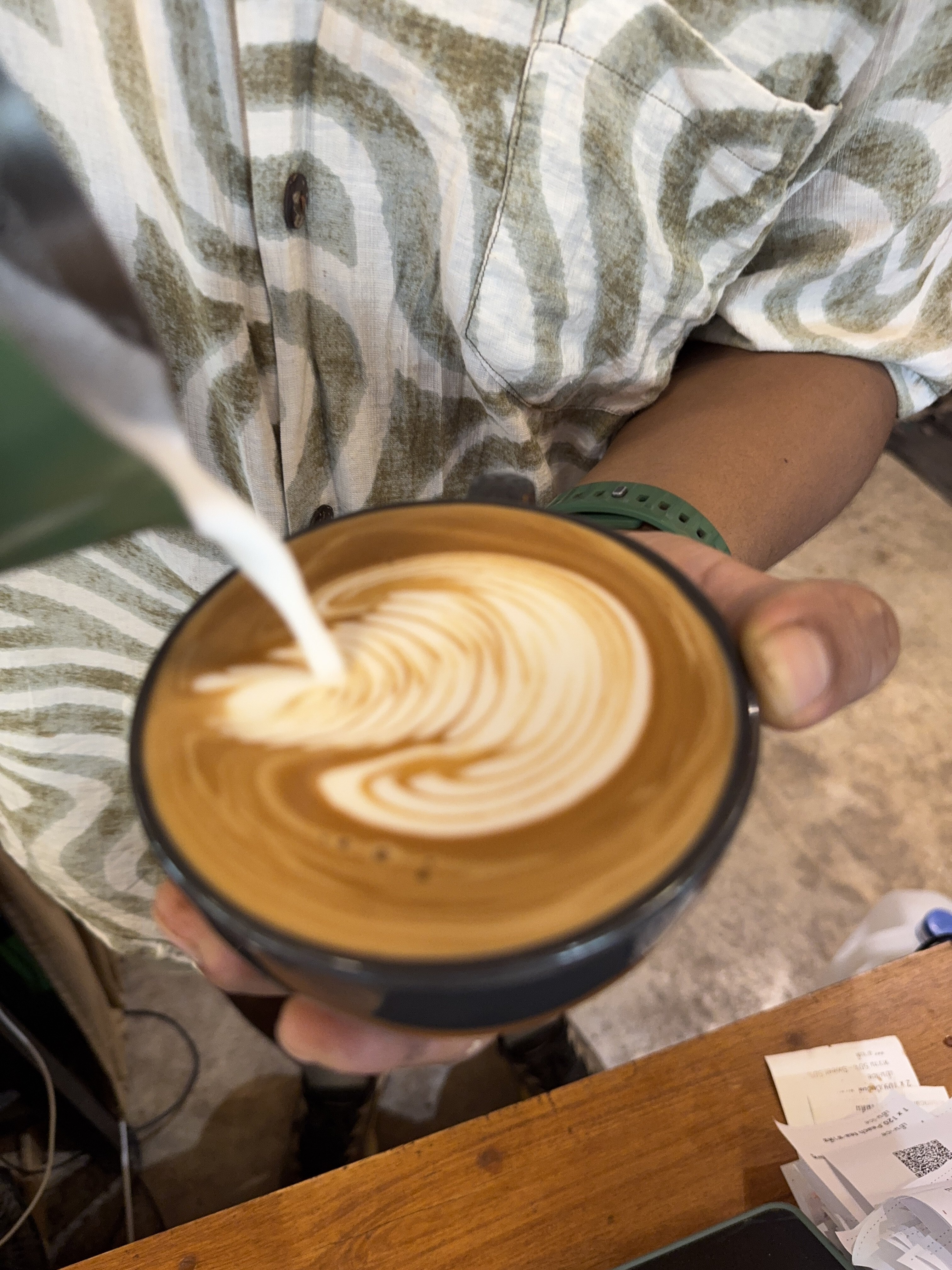 Coffee burst animation frame 97