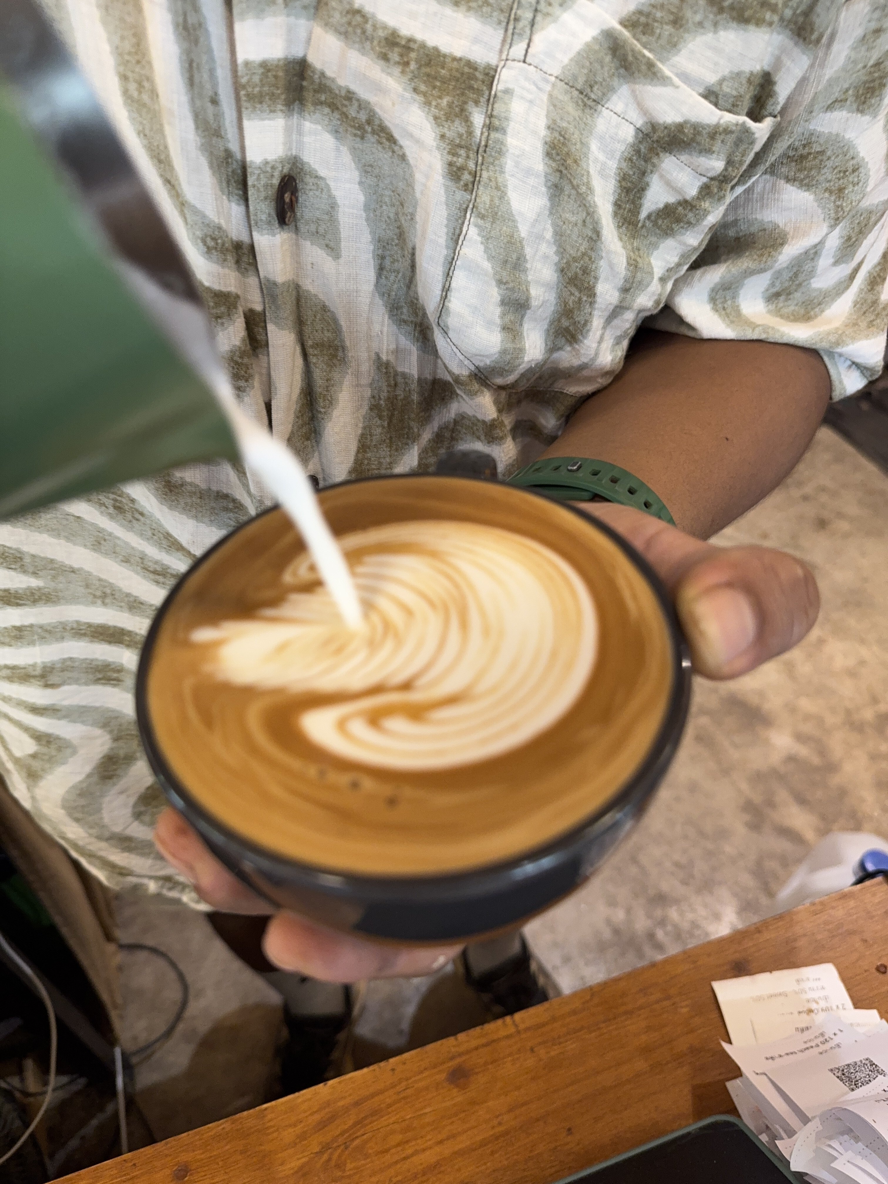 Coffee burst animation frame 99