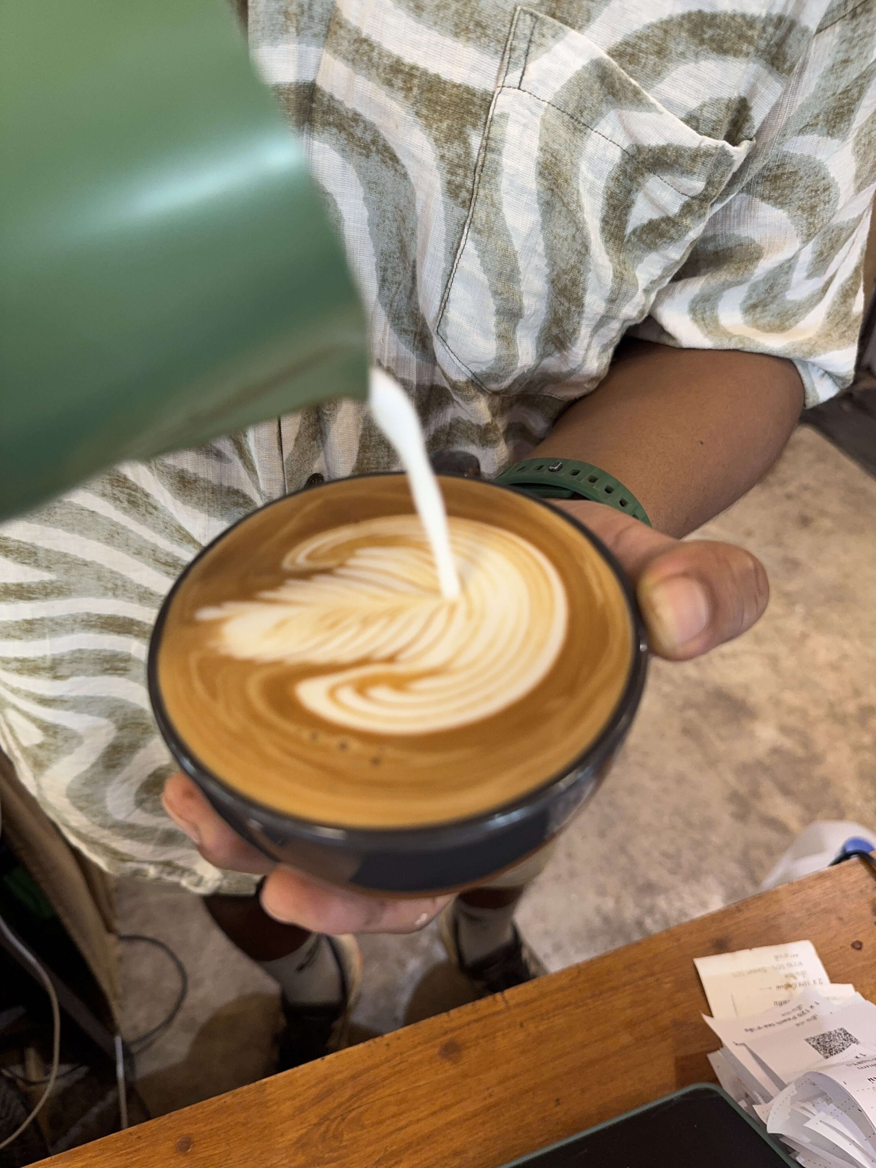 Coffee burst animation frame 103