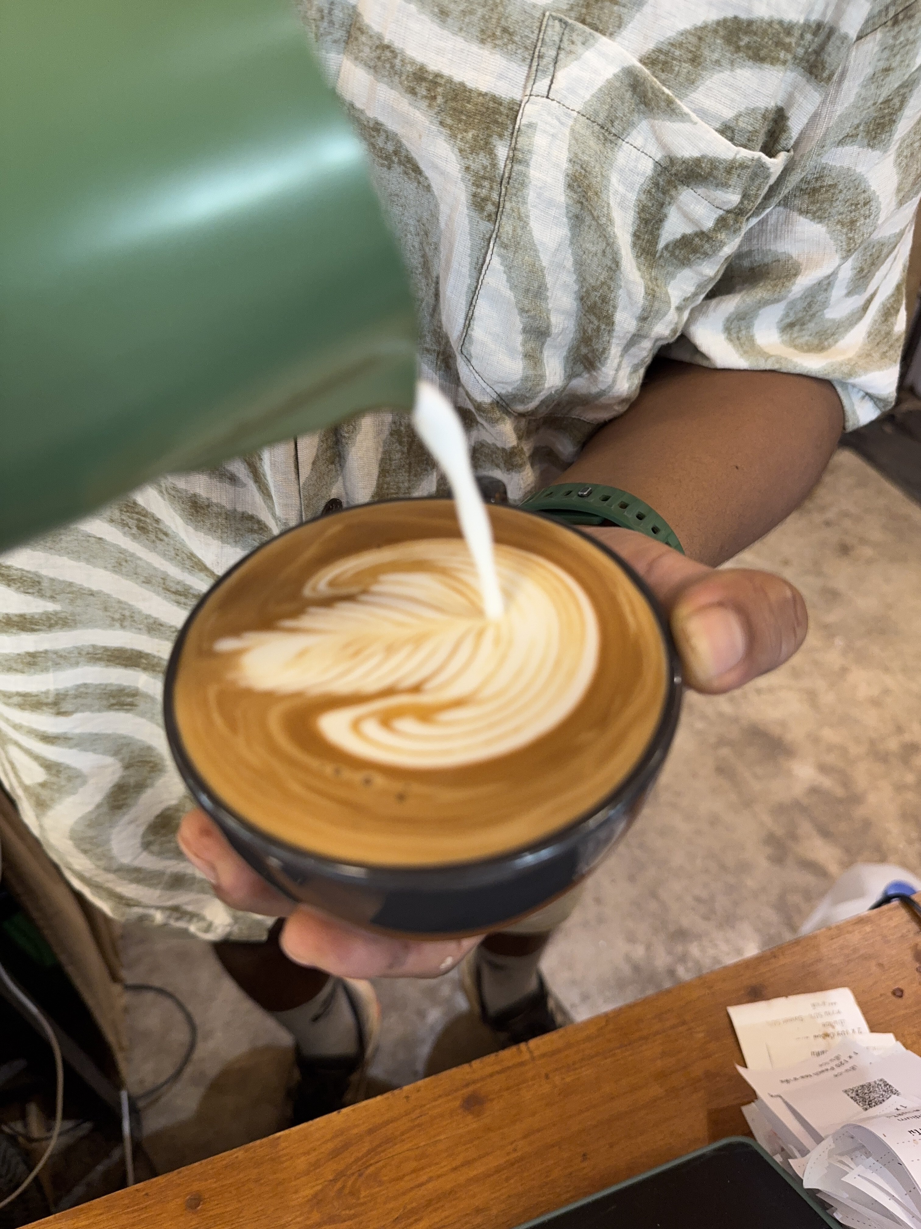 Coffee burst animation frame 104