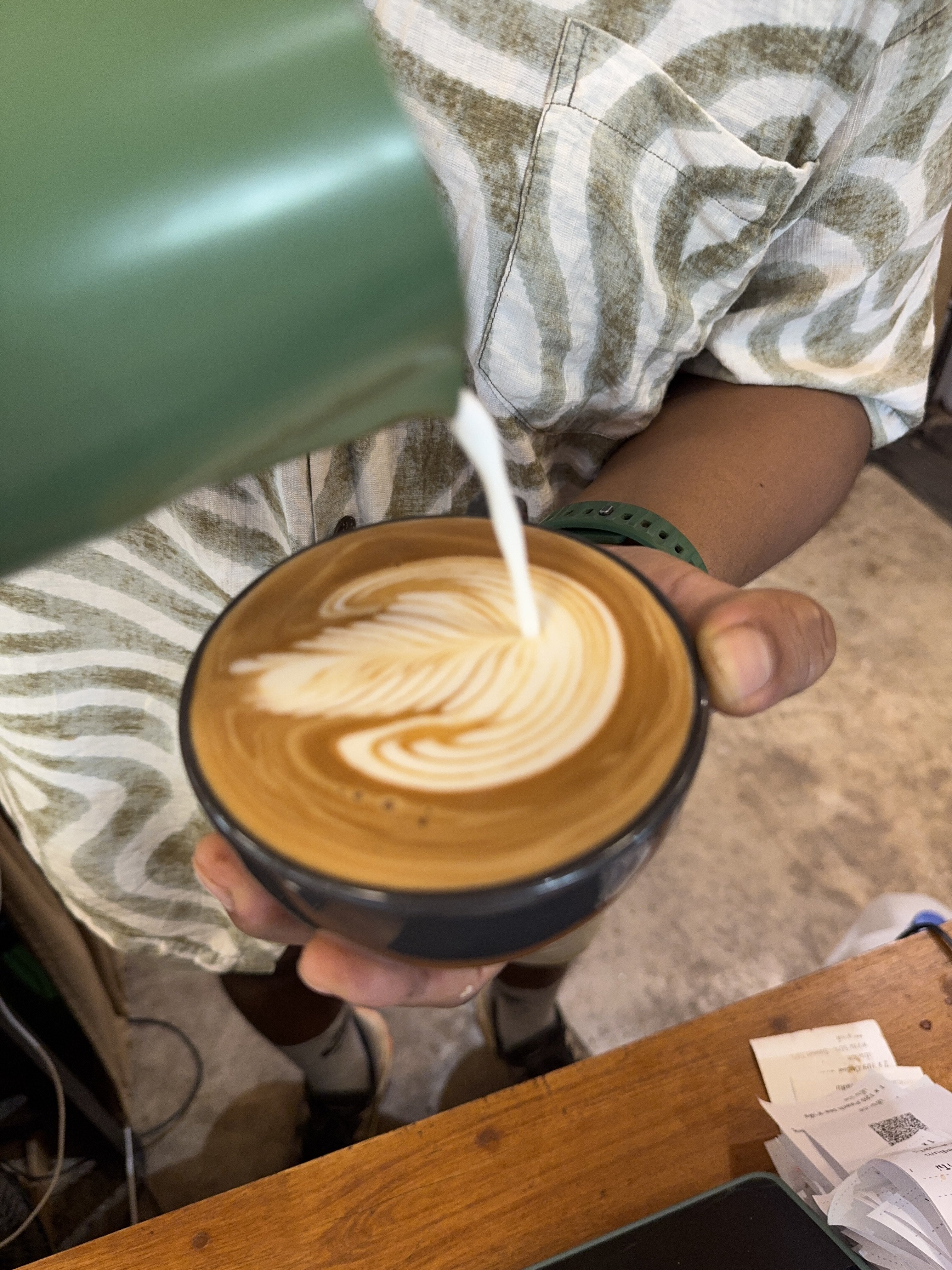 Coffee burst animation frame 105