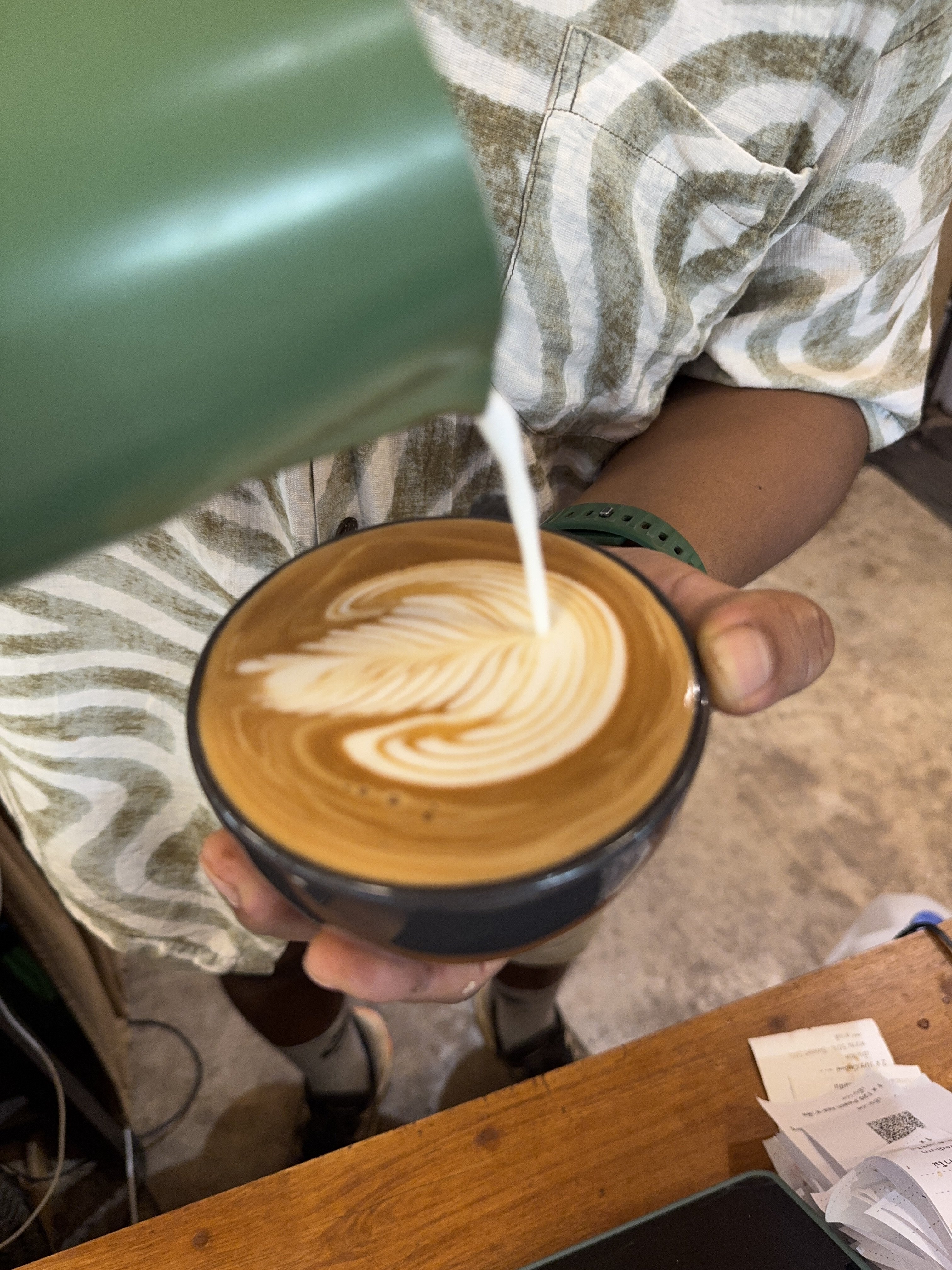 Coffee burst animation frame 106