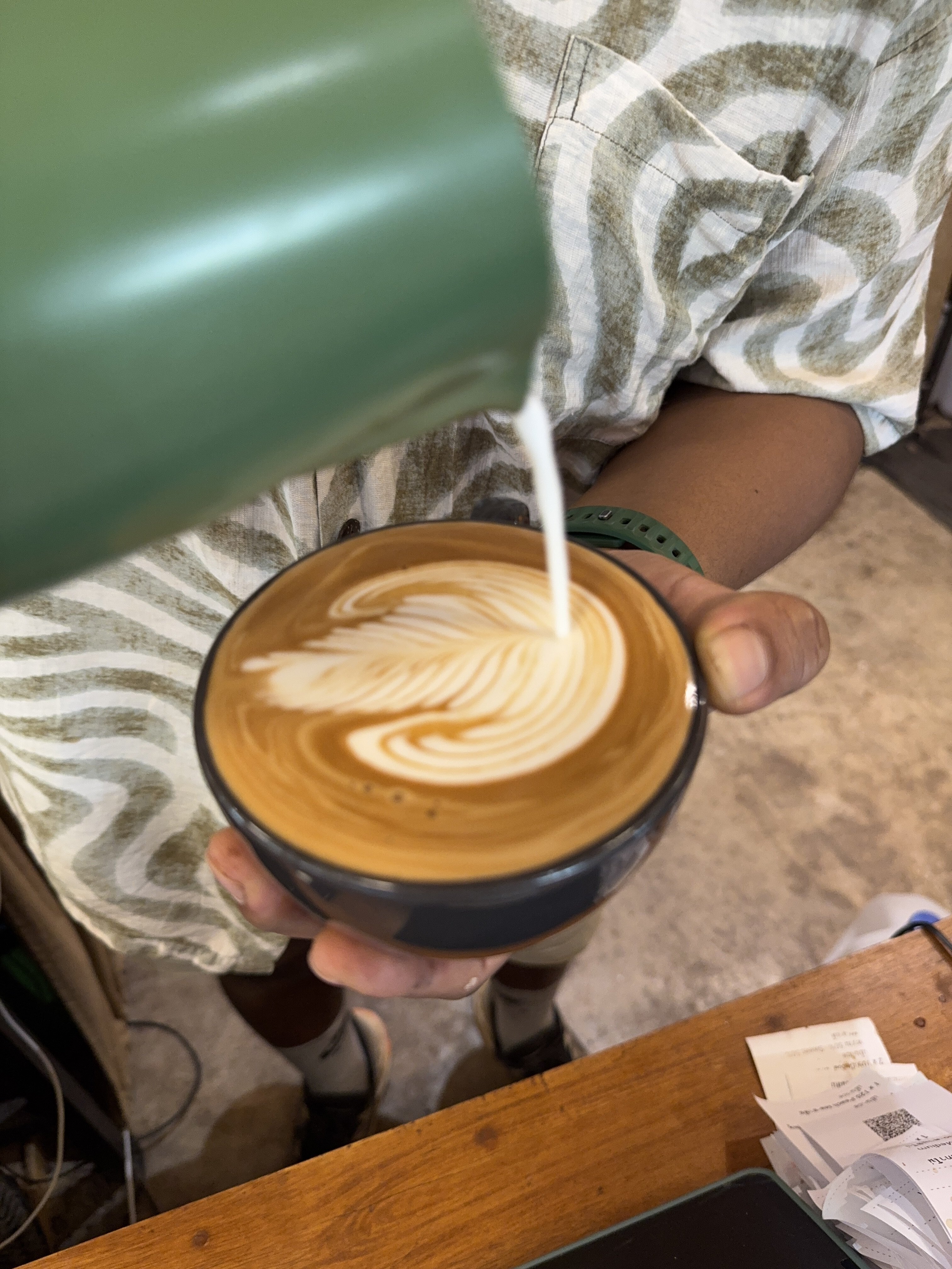 Coffee burst animation frame 107