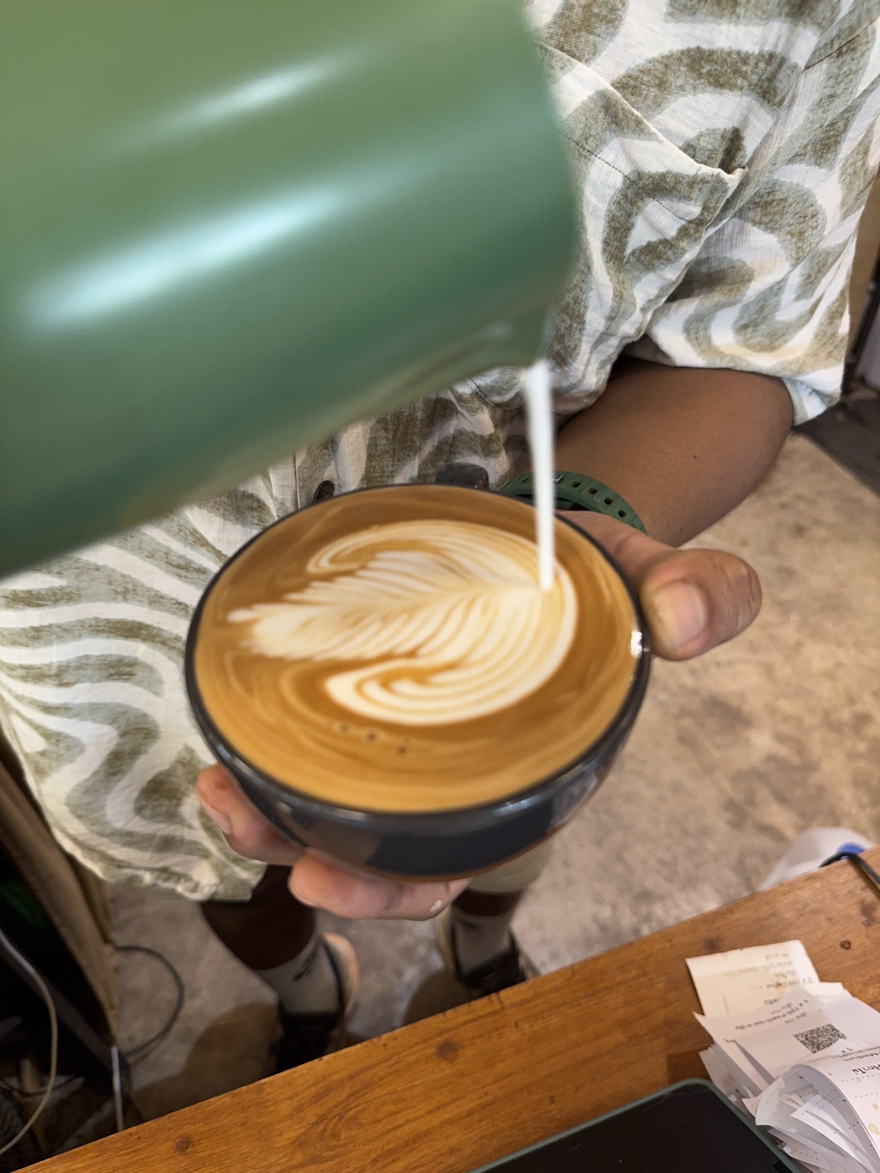 Coffee burst animation frame 108