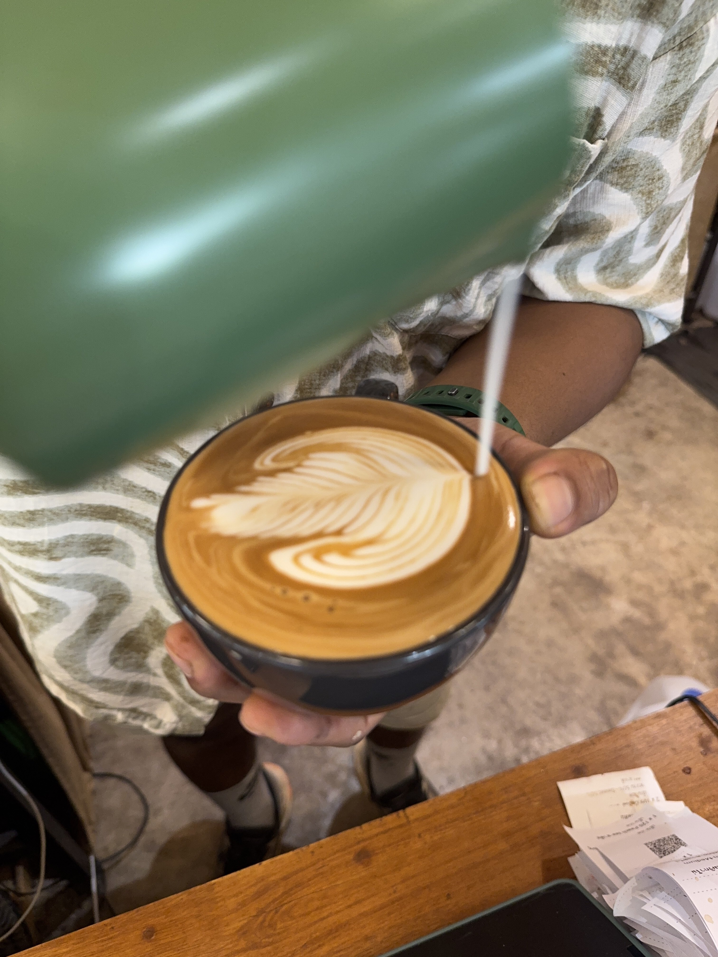 Coffee burst animation frame 109