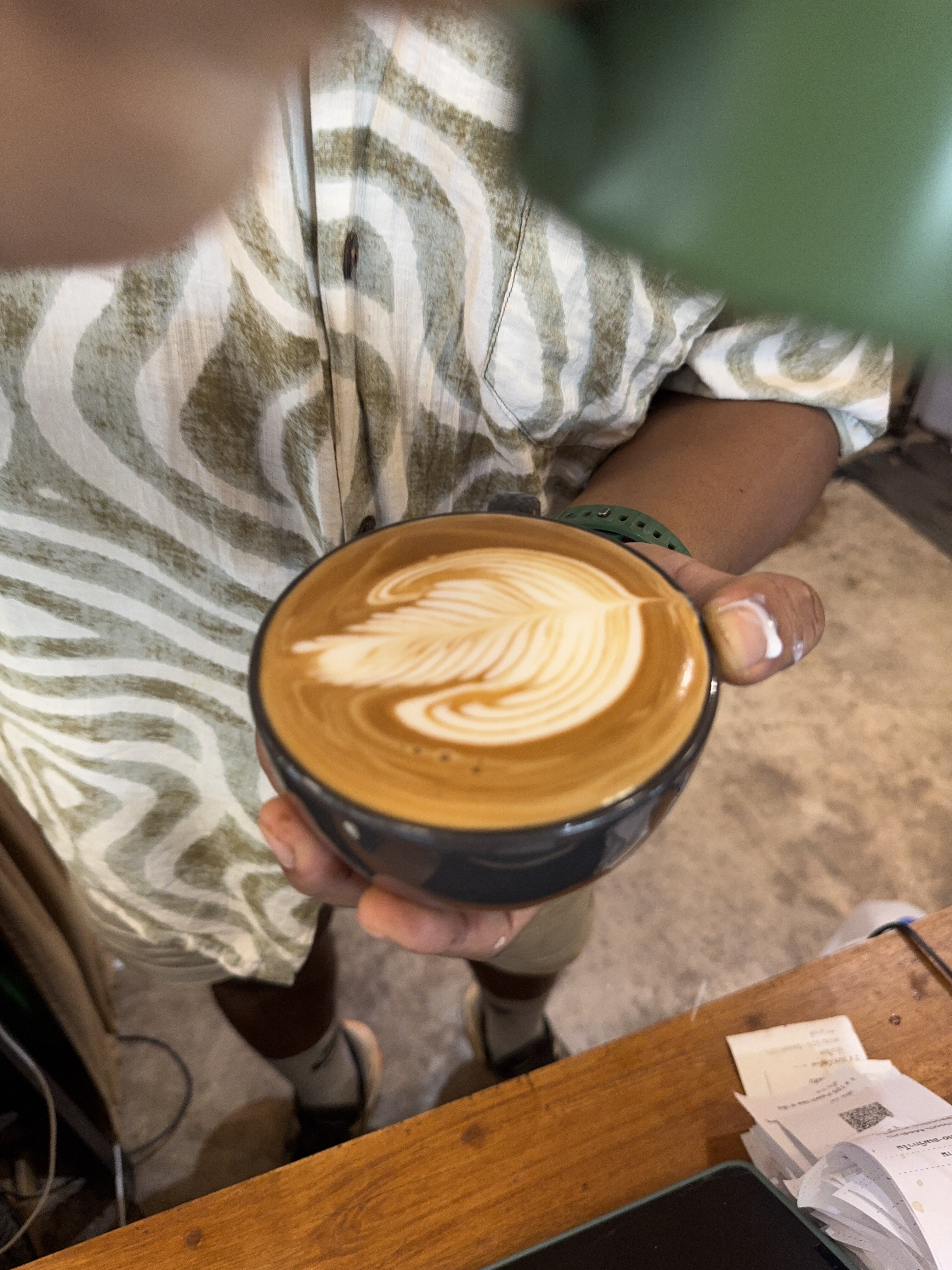 Coffee burst animation frame 112