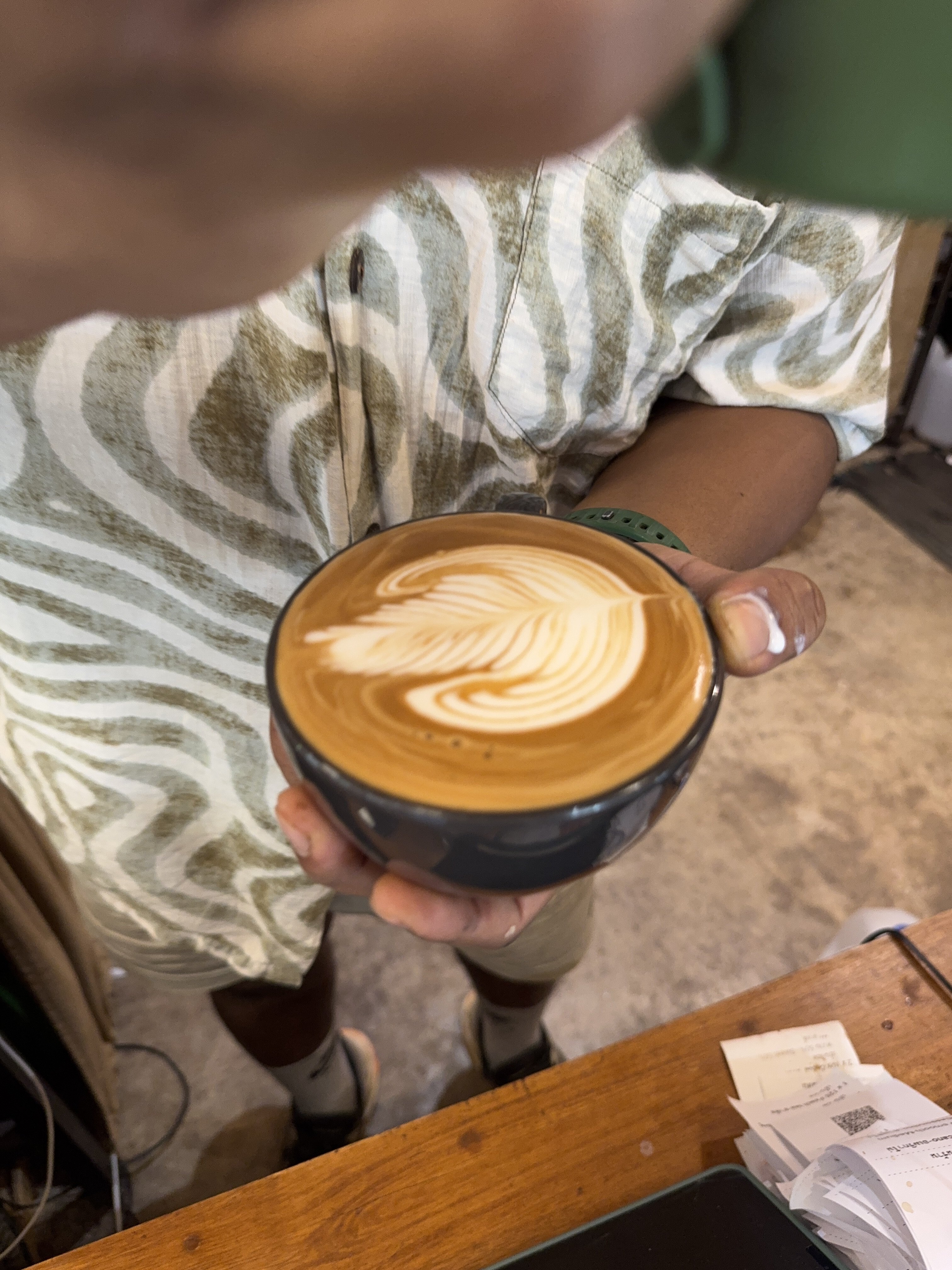 Coffee burst animation frame 113